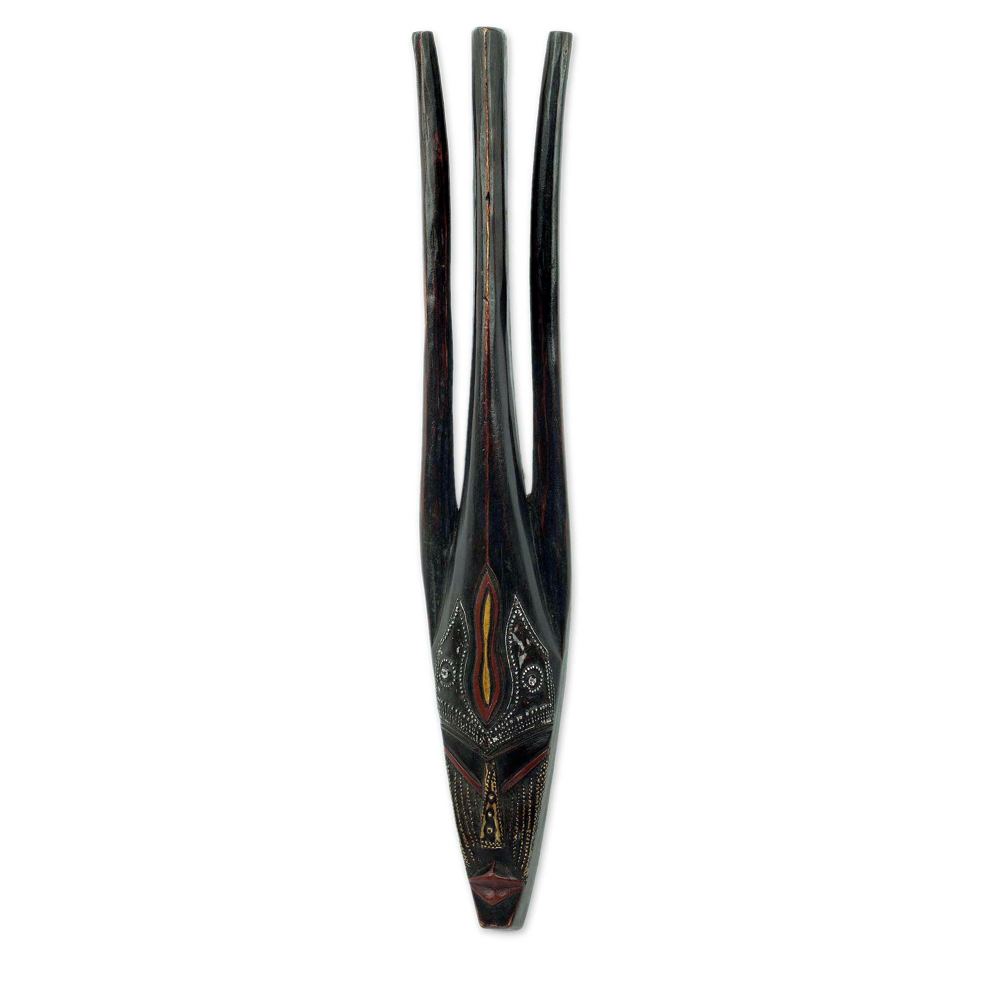 Premium Handcrafted Bambara Woman African Mask – Authentic Mali Art