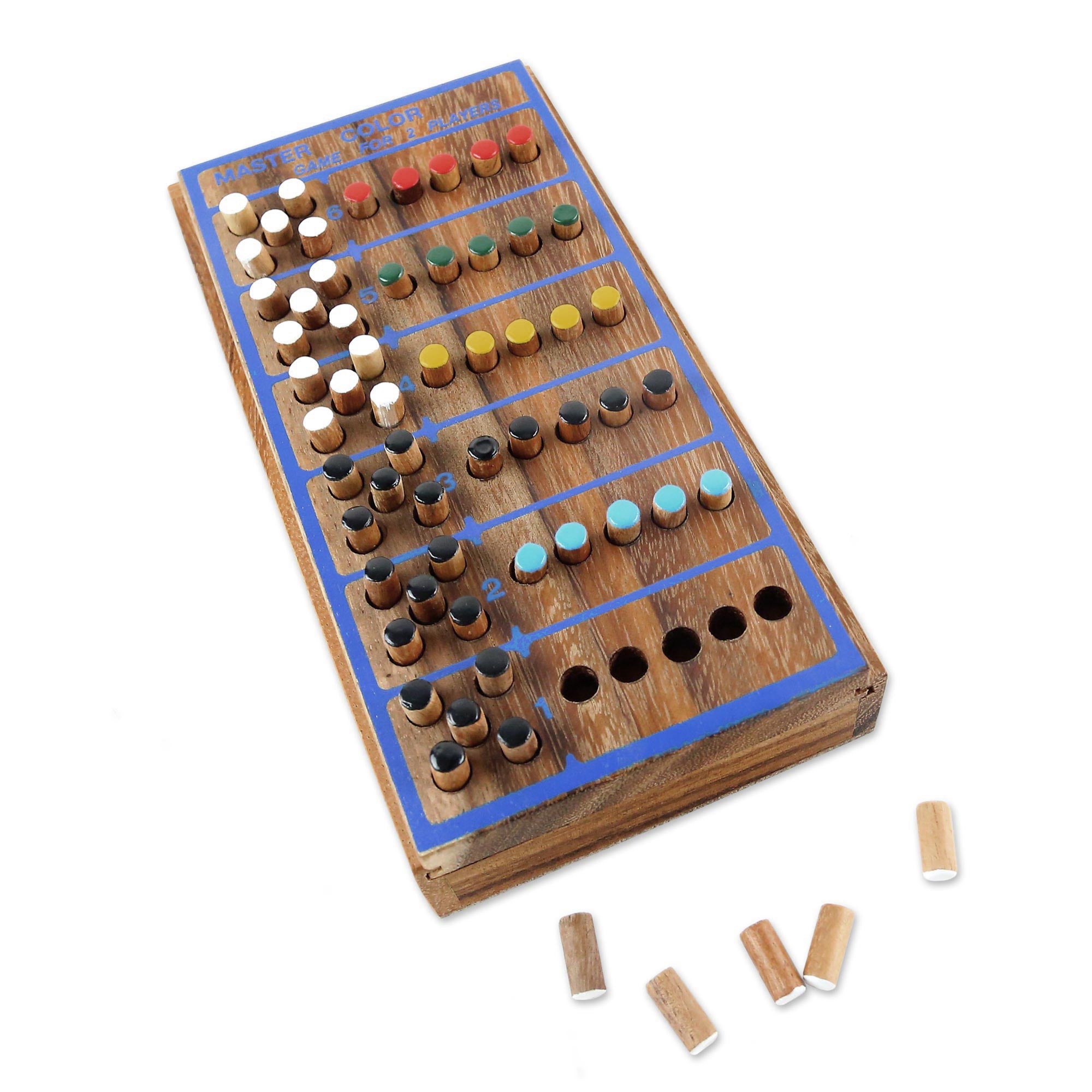 Premium Code Breaker: Handcrafted Thai Wooden Puzzle Game