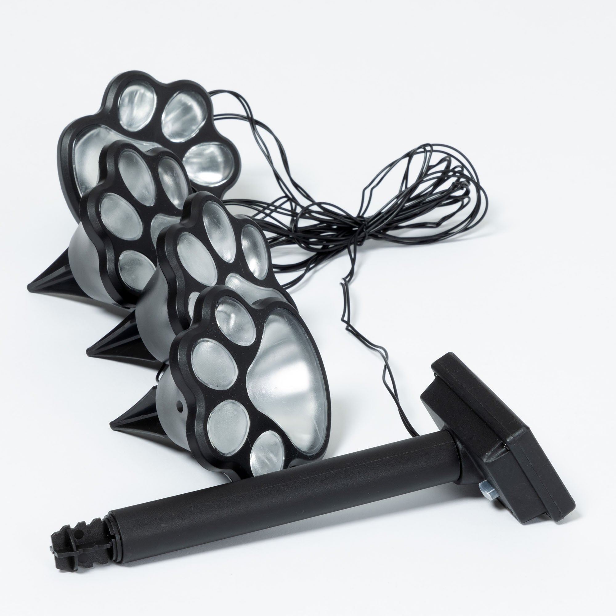 Ultimate Paw Print Solar Garden Lights Set