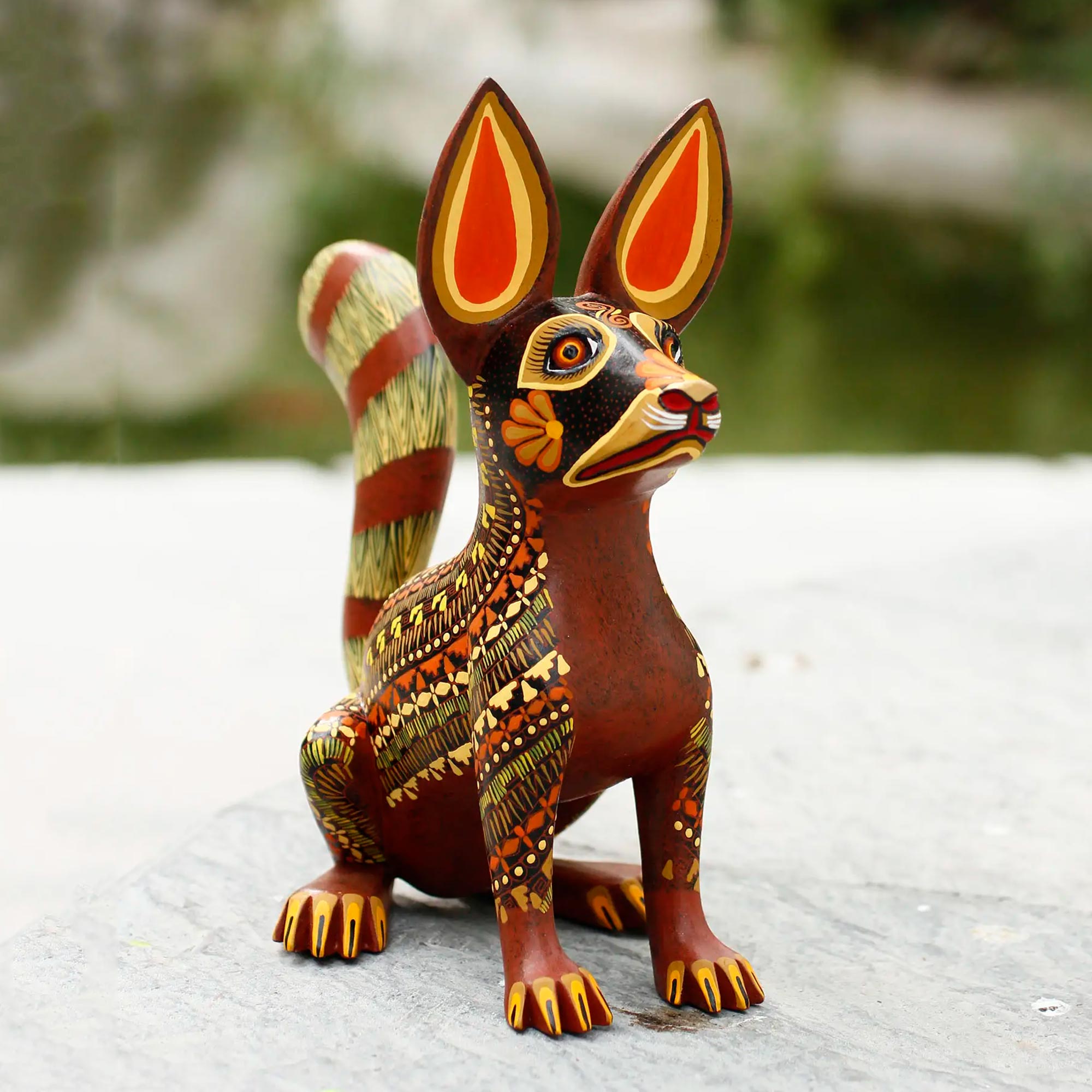 Premium Xoloescuintle Alebrije Sculpture - Handcrafted Art Piece