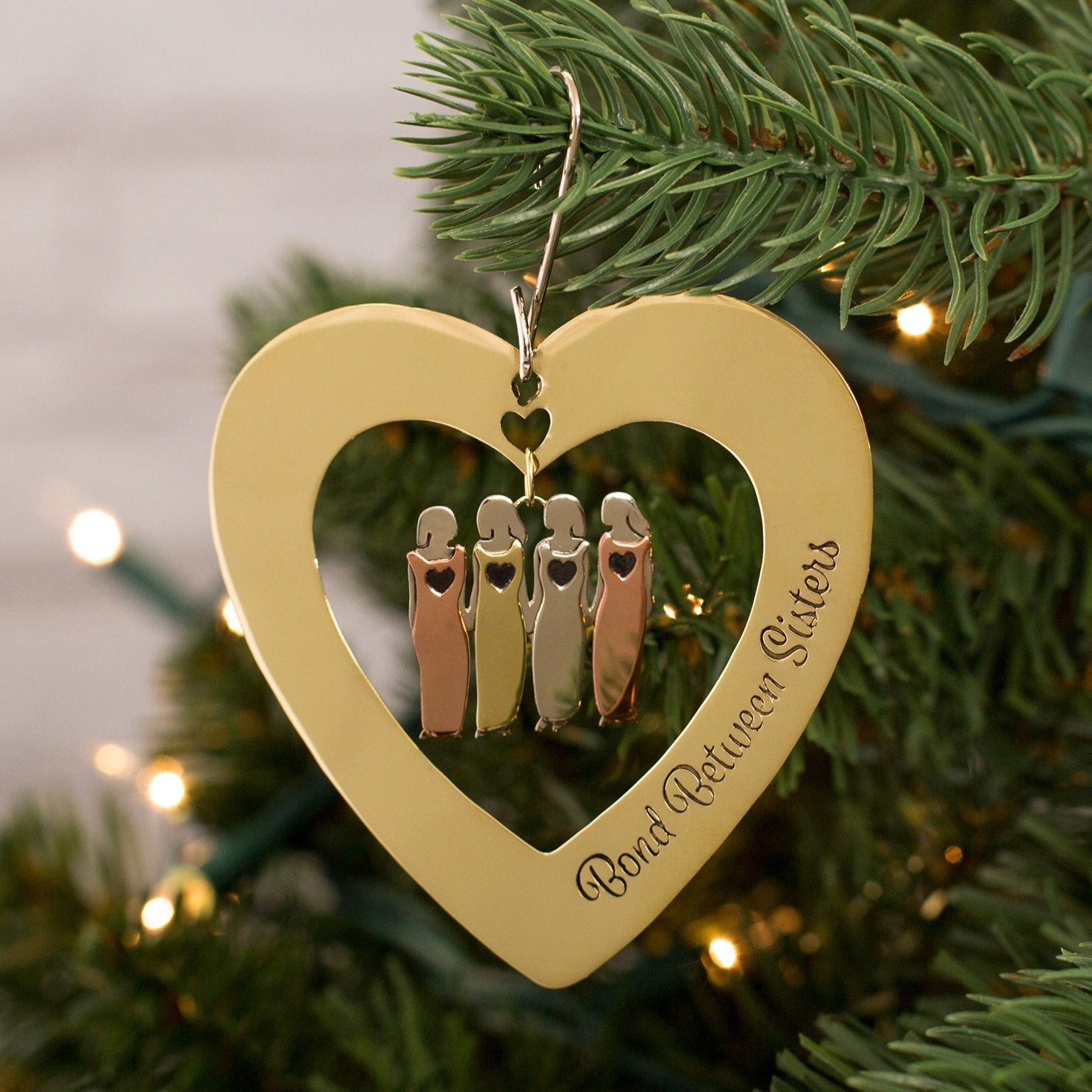 Premium Sisterhood Keepsake Ornament | Handmade & Fair Trade