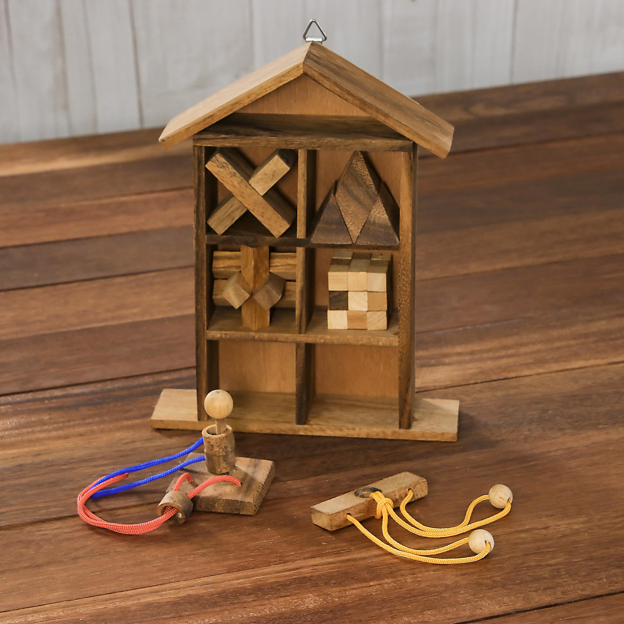 Ultimate Thai Raintree Wood Puzzle Set – Premium Handcrafted Home Entertainment