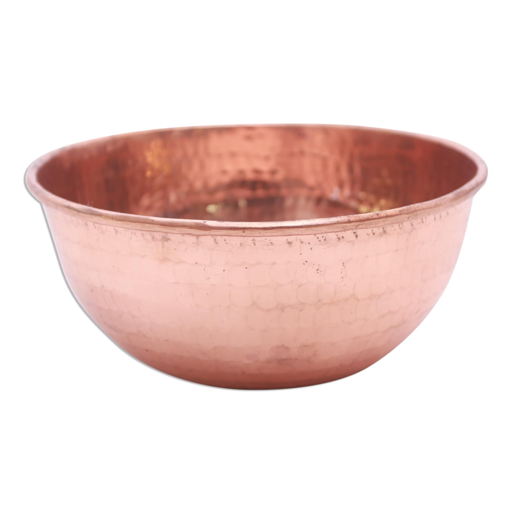 Premium Handcrafted Hammered Copper Bowl by Mimik Sriningsih – Ultimate Bali Artisan Craft