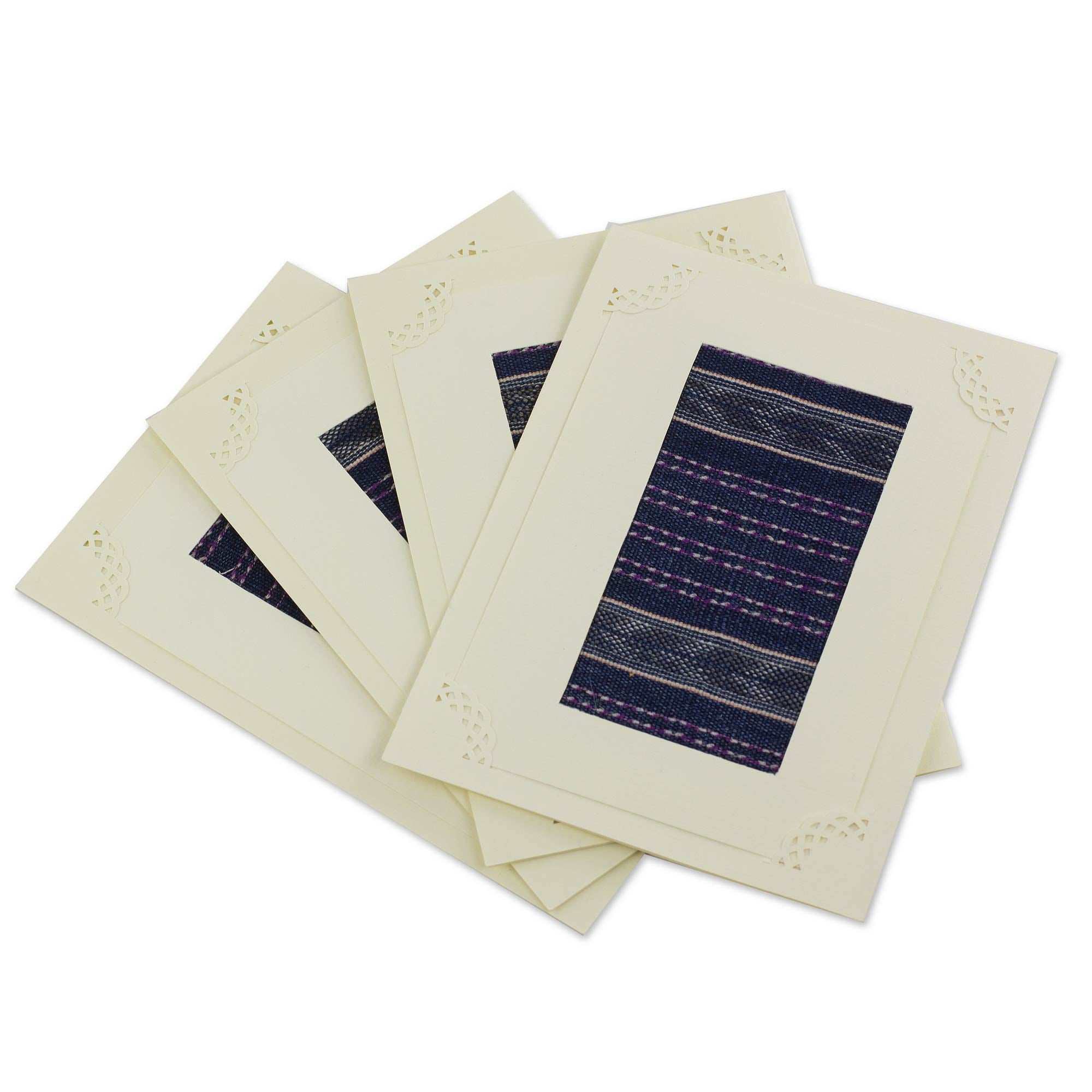 Premium Maya Romance Greeting Card Collection - Handcrafted in Guatemala (Set of 4)
