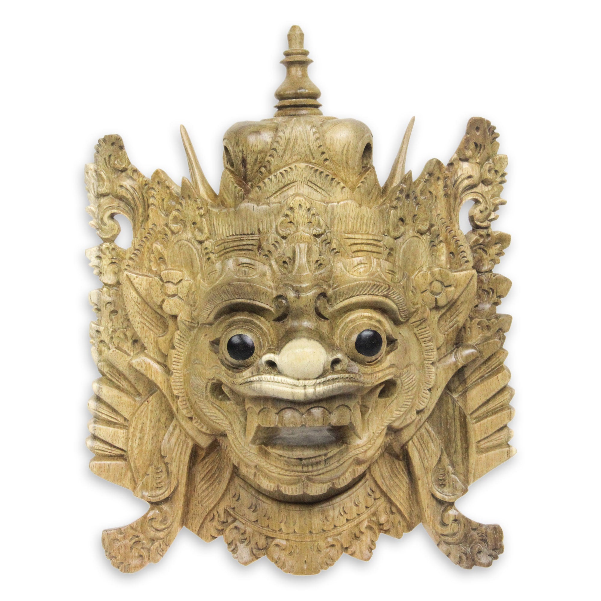 Premium Bhoma the Protector - Balinese Folk Art Hero Mask