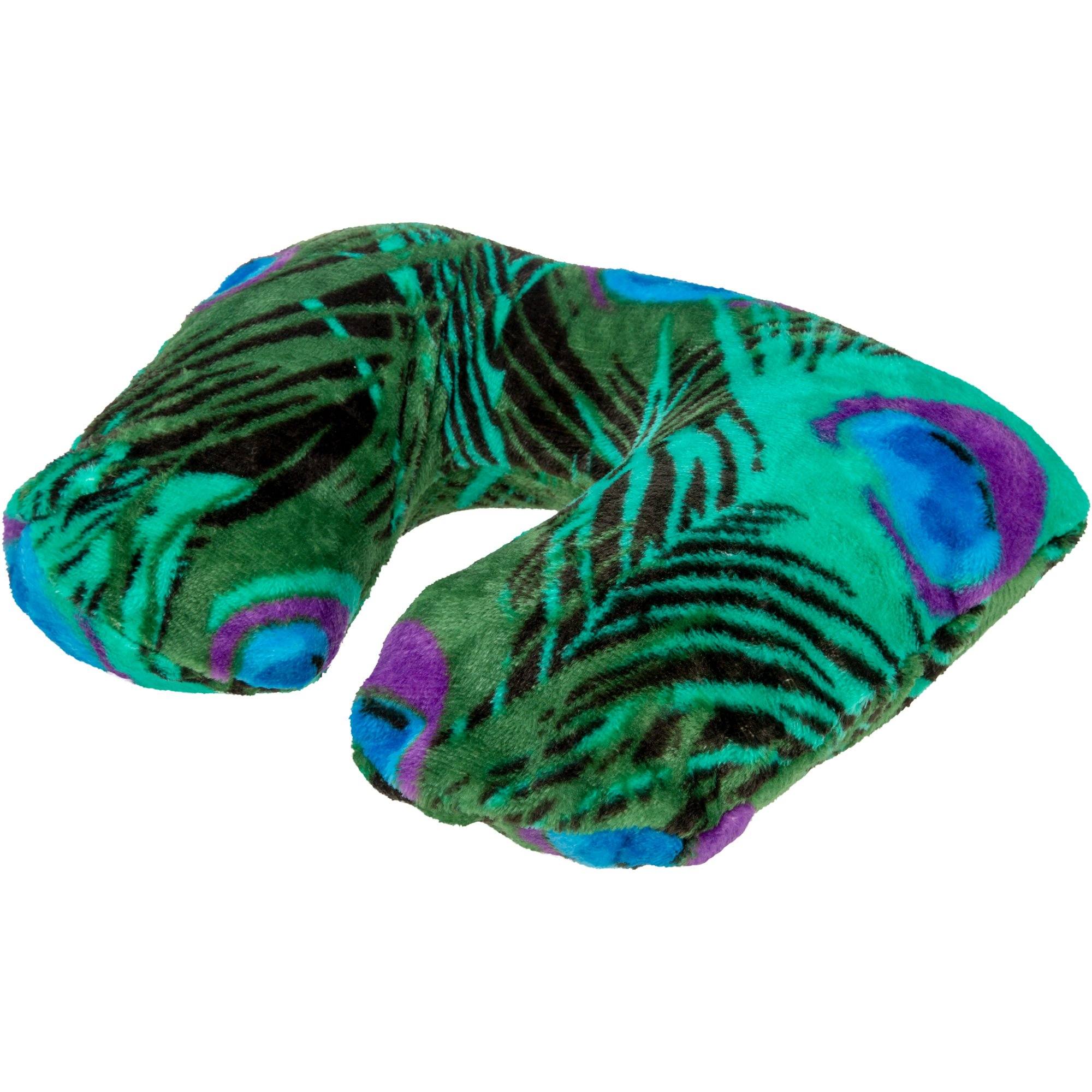 Ultimate Peacock Inflatable Neck Pillow - Premium Comfort for Travel