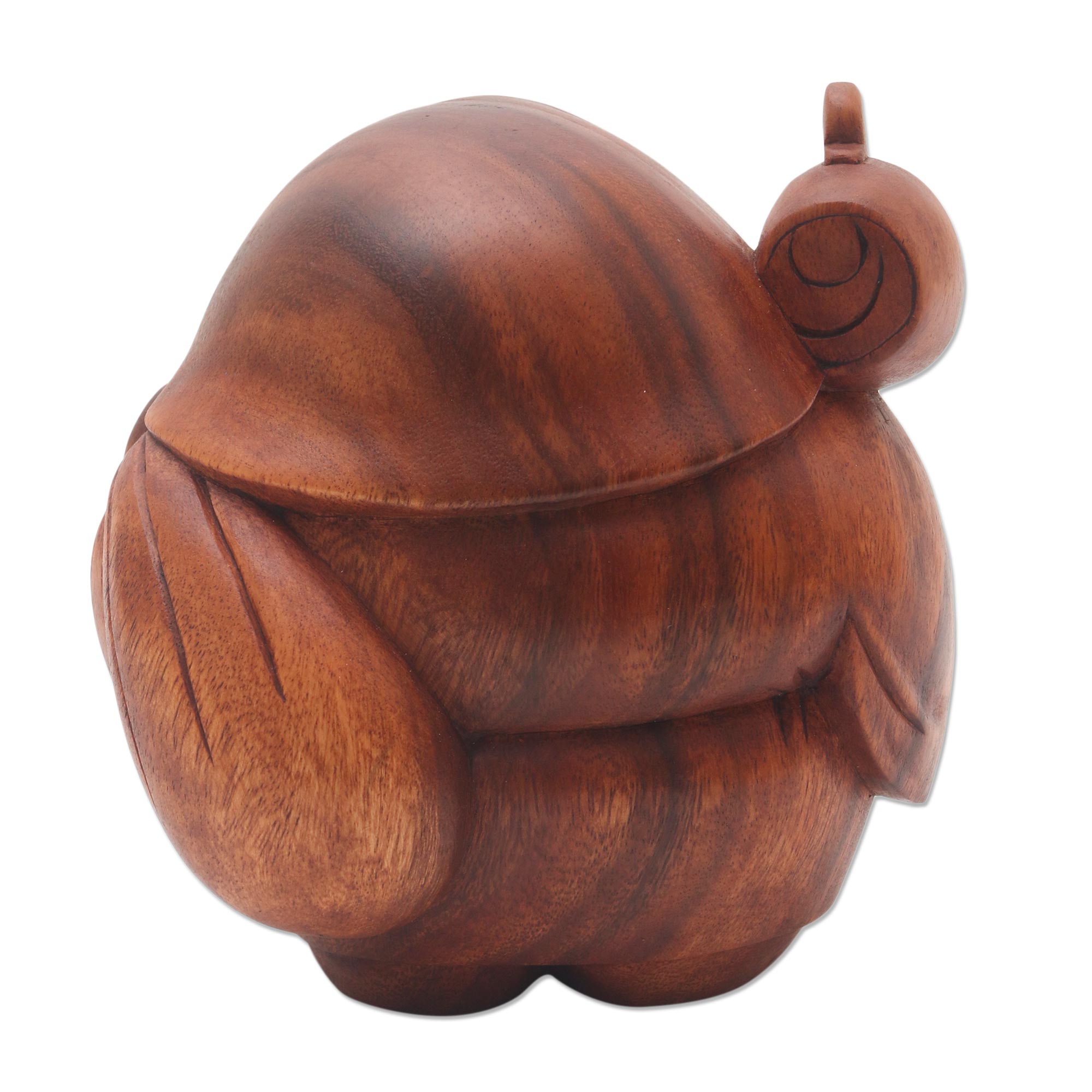 Premium Hand-Carved Indonesian Healer Sculpture by Wayan Rendah