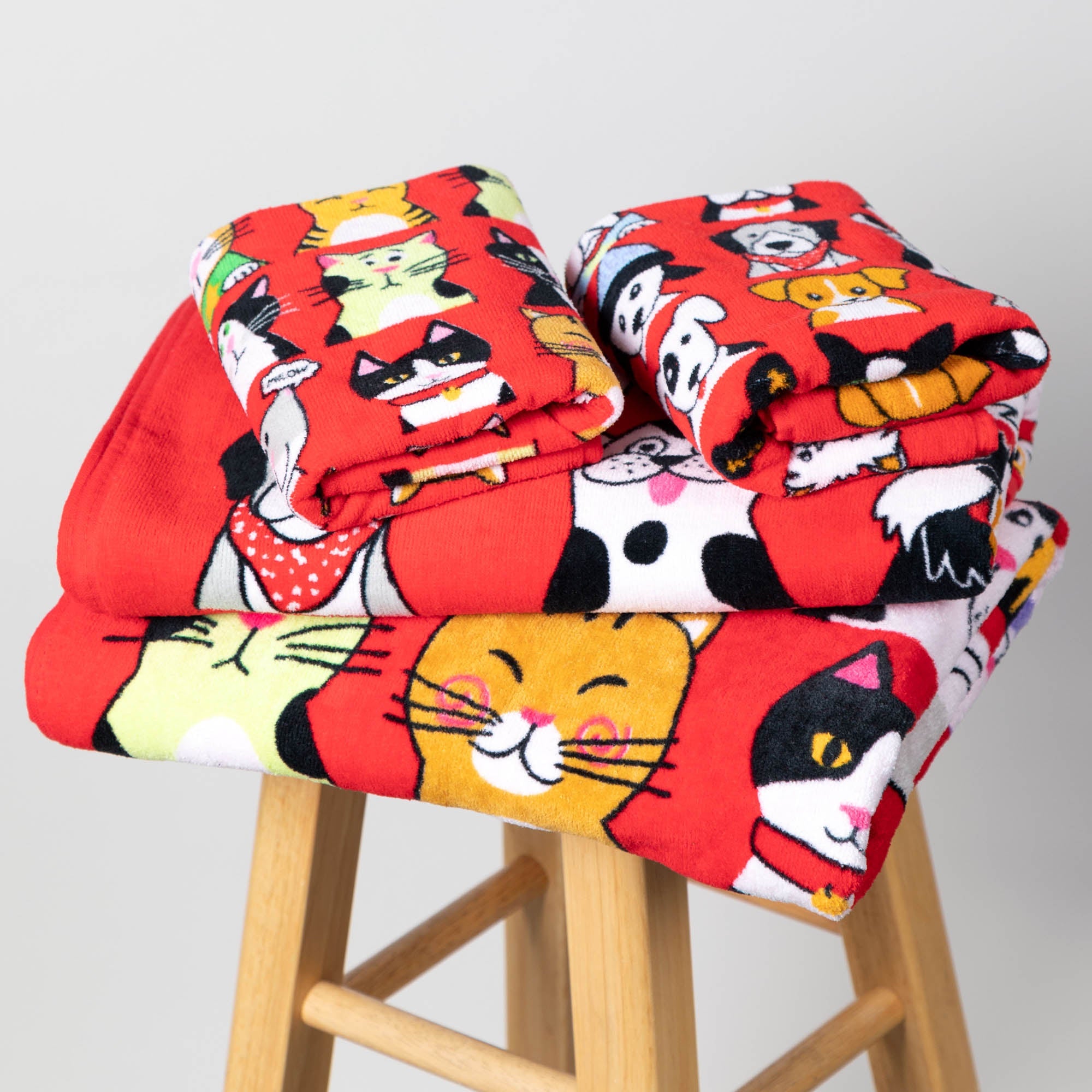 Premium Pet Portrait Bath Towels - Ultimate Comfort for Pet Lovers