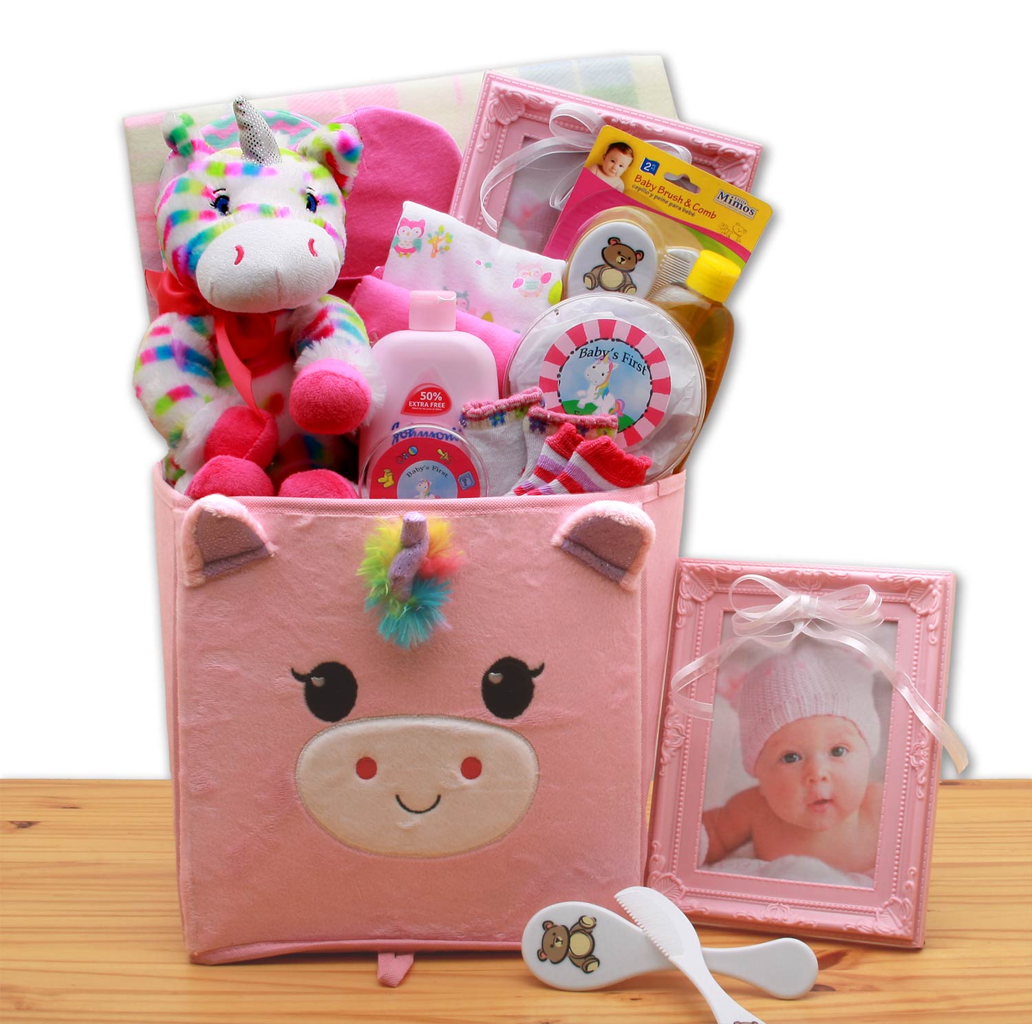 Ultimate Dainty Tails Newborn Unicorn Gift Basket