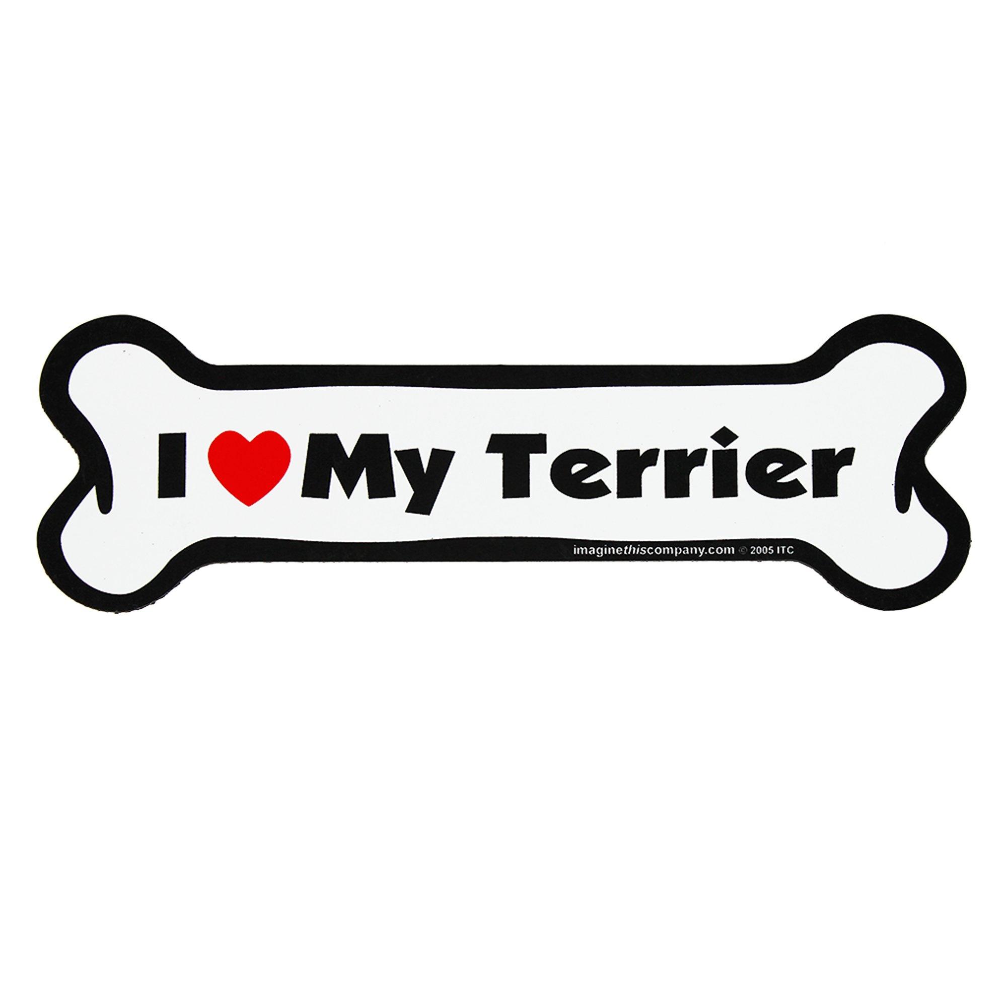 Ultimate I Love My Dog Car Magnet: Breeds L - Z | Premium Vinyl Design