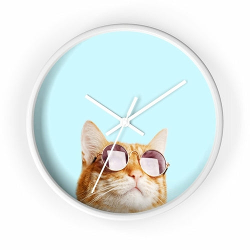 Ultimate Cat Lover's Wall Clock - Premium Wooden Design