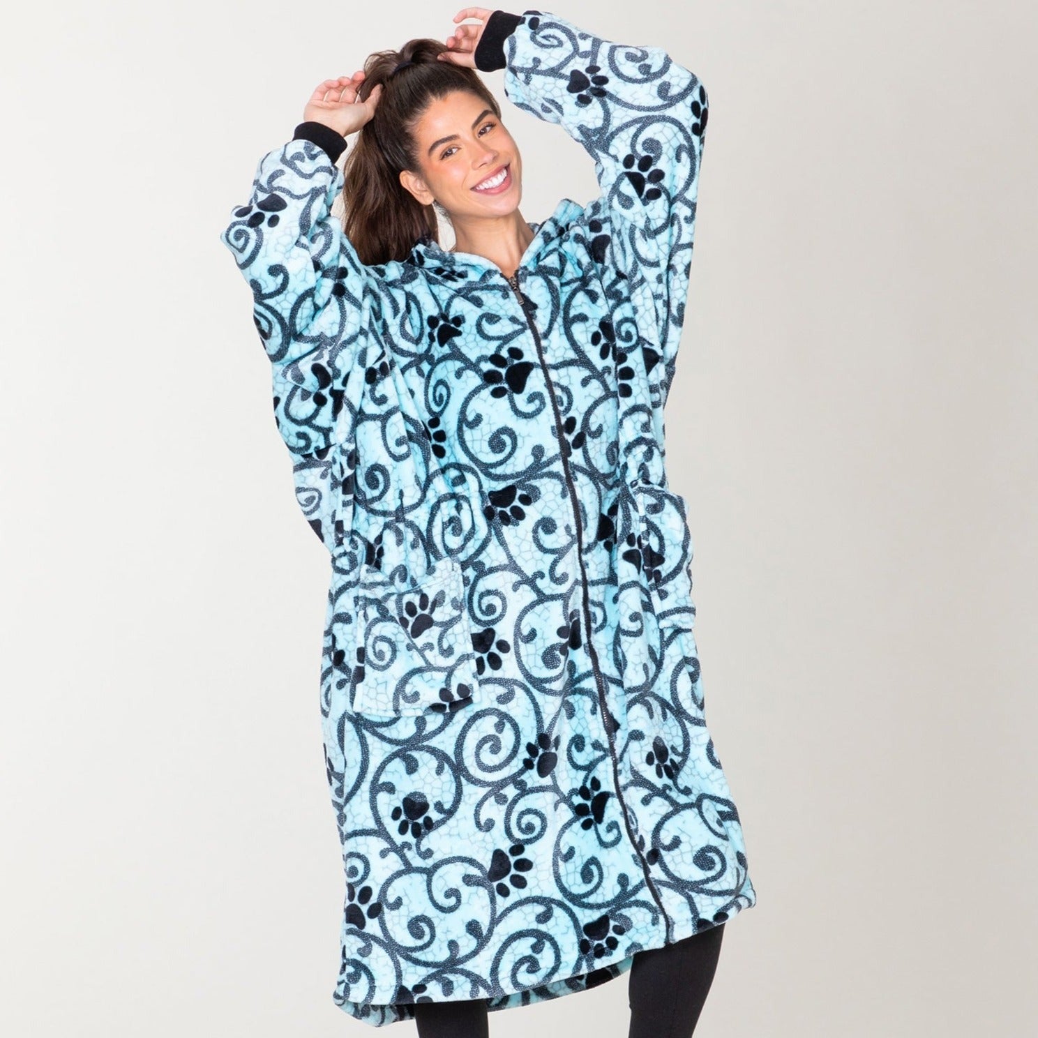 Ultimate Comfort? Premium Oversized Zip-Up Blanket Hoodie