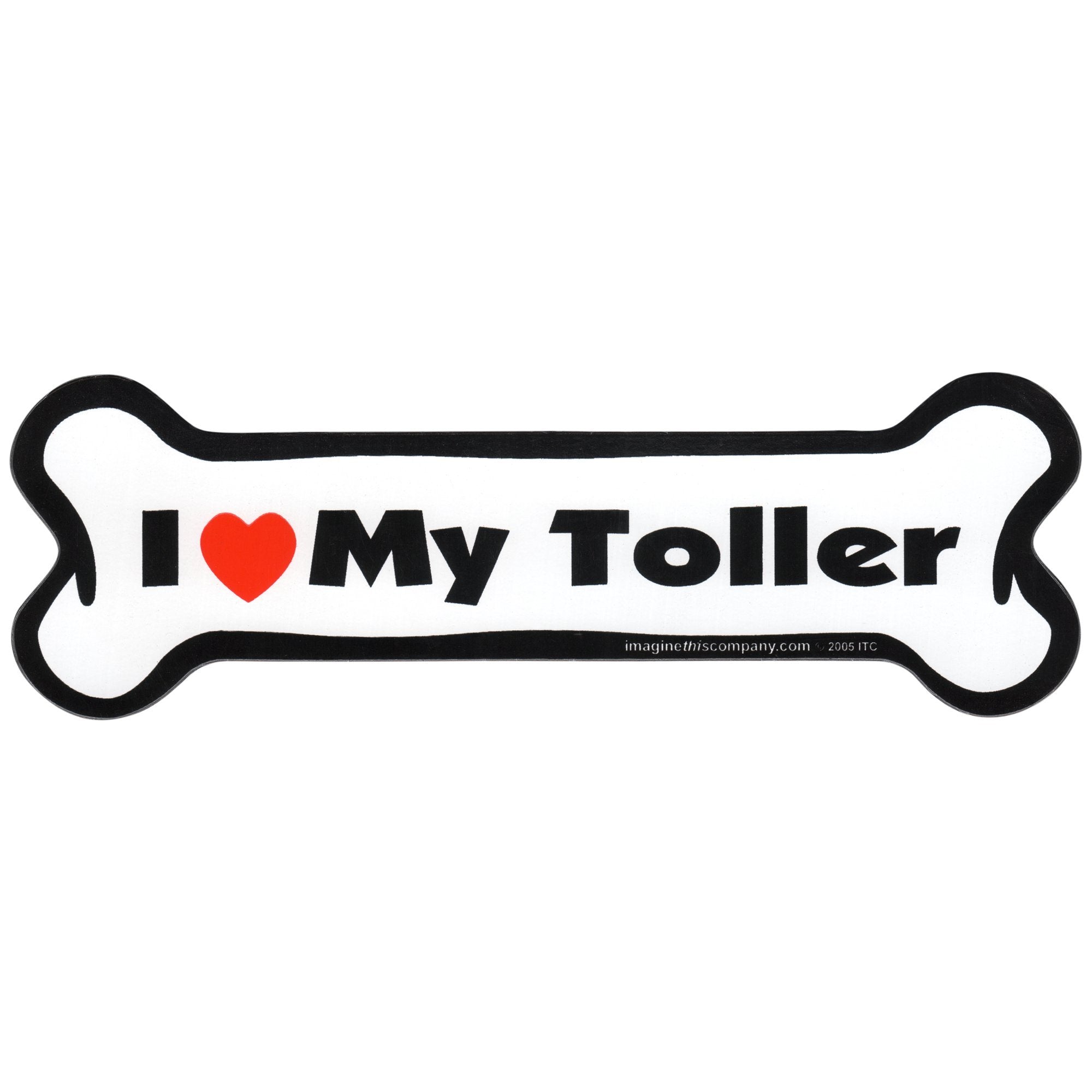 Ultimate I Love My Dog Car Magnet: Breeds L - Z | Premium Vinyl Design