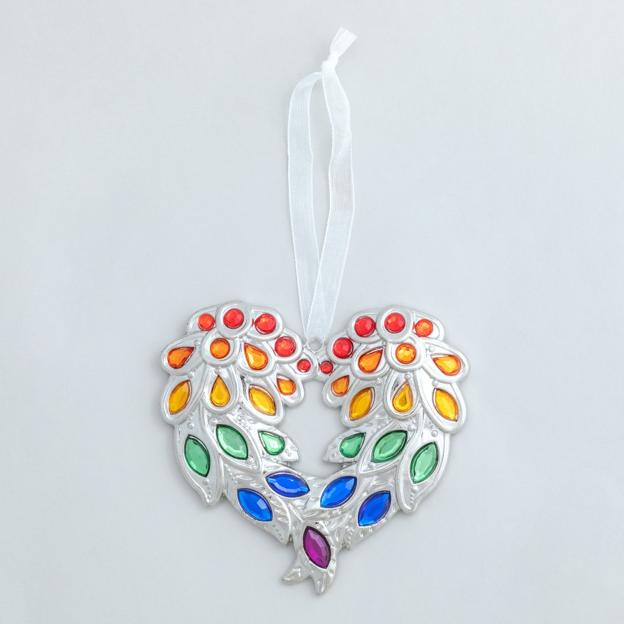 Premium Rainbow & Paws Memorial Ornament