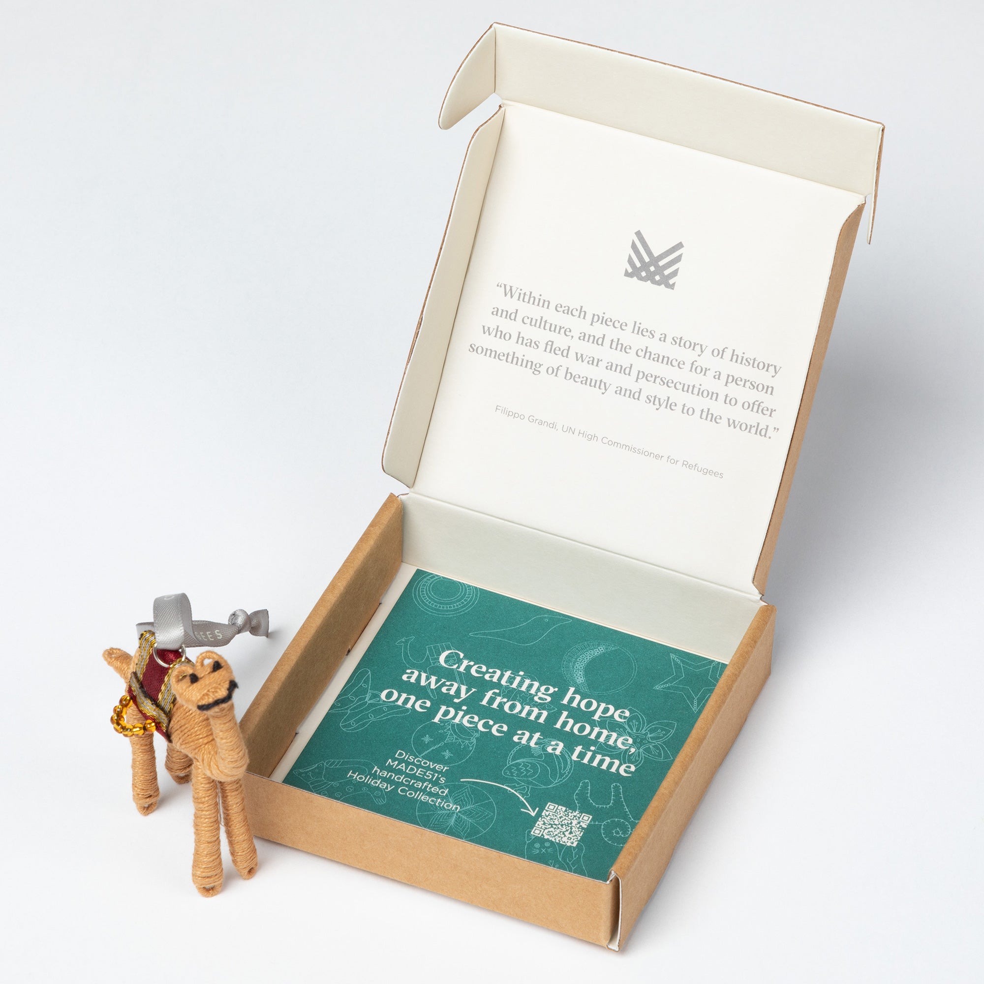 Premium Handmade Camel Ornament - Symbol of Hope