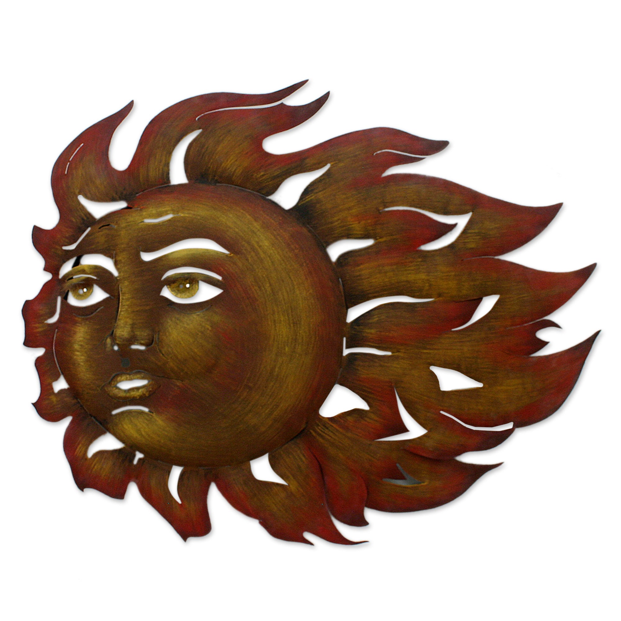 Premium Sun's Song Fair Trade Steel Wall Art Sculpture