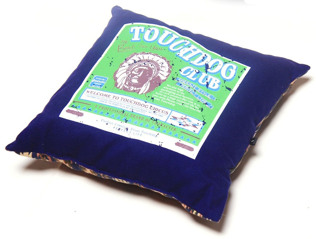 Touchdog? 70's Vintage Tribal Dog House Bed - Premium 2-in-1 Convertible Pet Bed