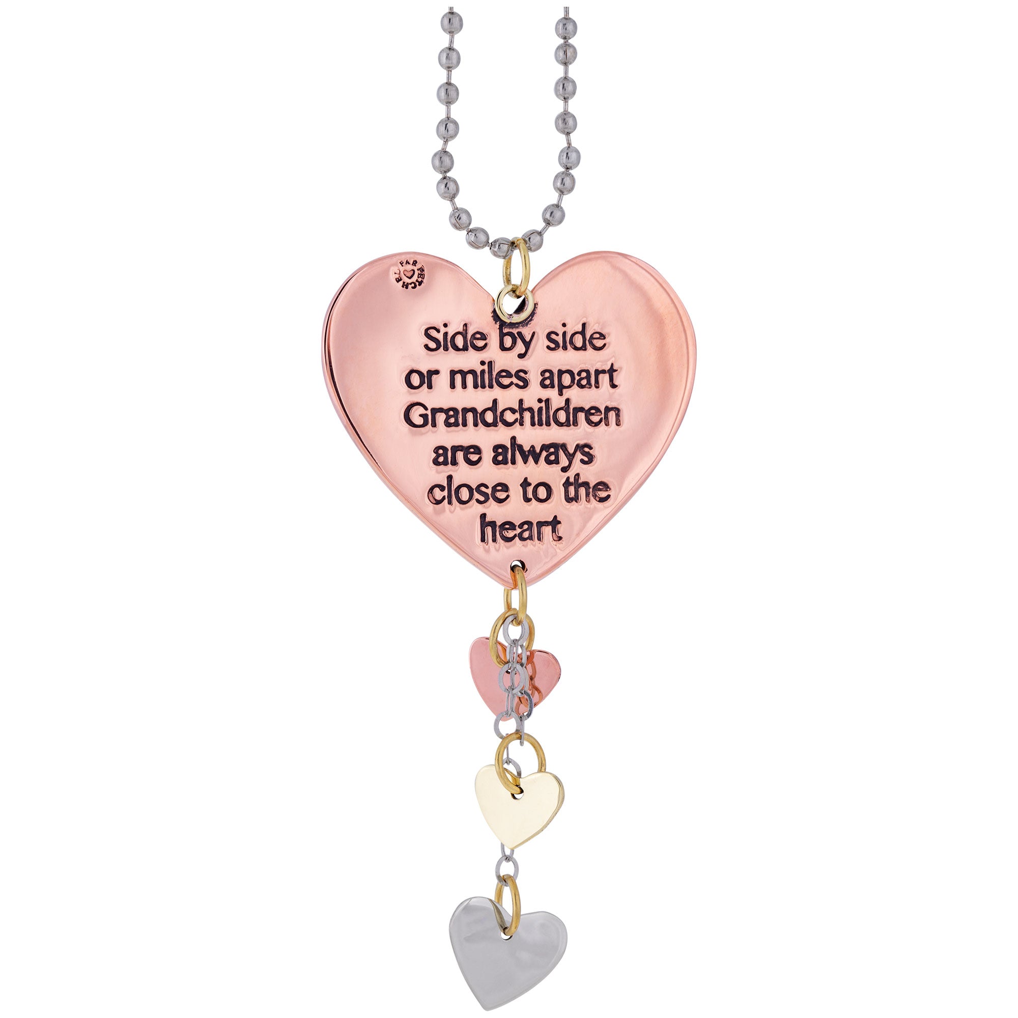 Premium Grandma Mixed Metal Car Charm - Ultimate Gift for Grandmothers