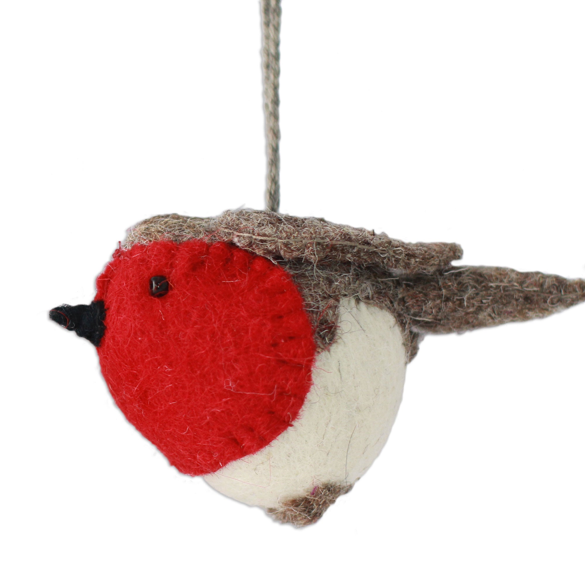 Premium Handcrafted Christmas Song Wool Ornaments - Set of 4