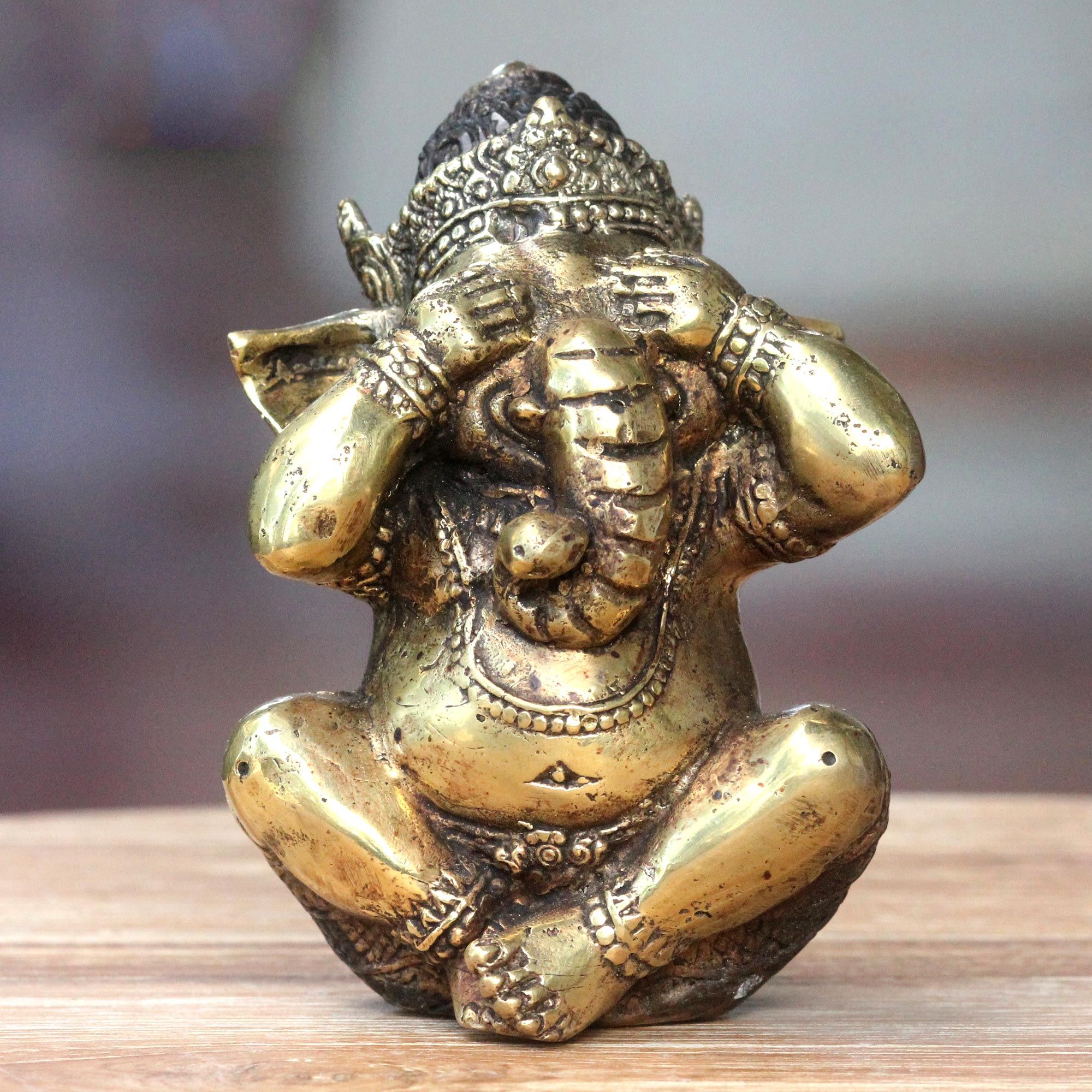 Premium Antique Bronze Ganesha Statue - Ultimate Hindu Deity Collectible