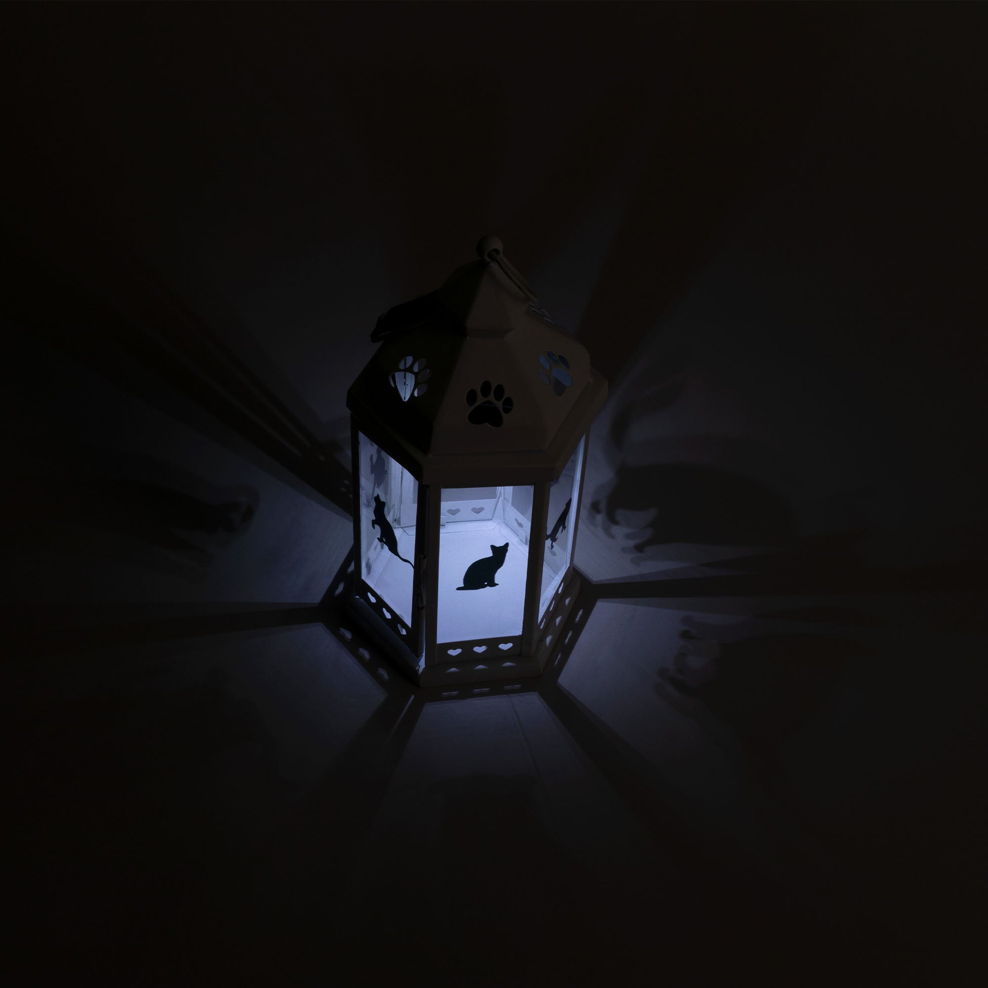 Premium Solar Pet Silhouette Lantern - Ultimate Outdoor Decor