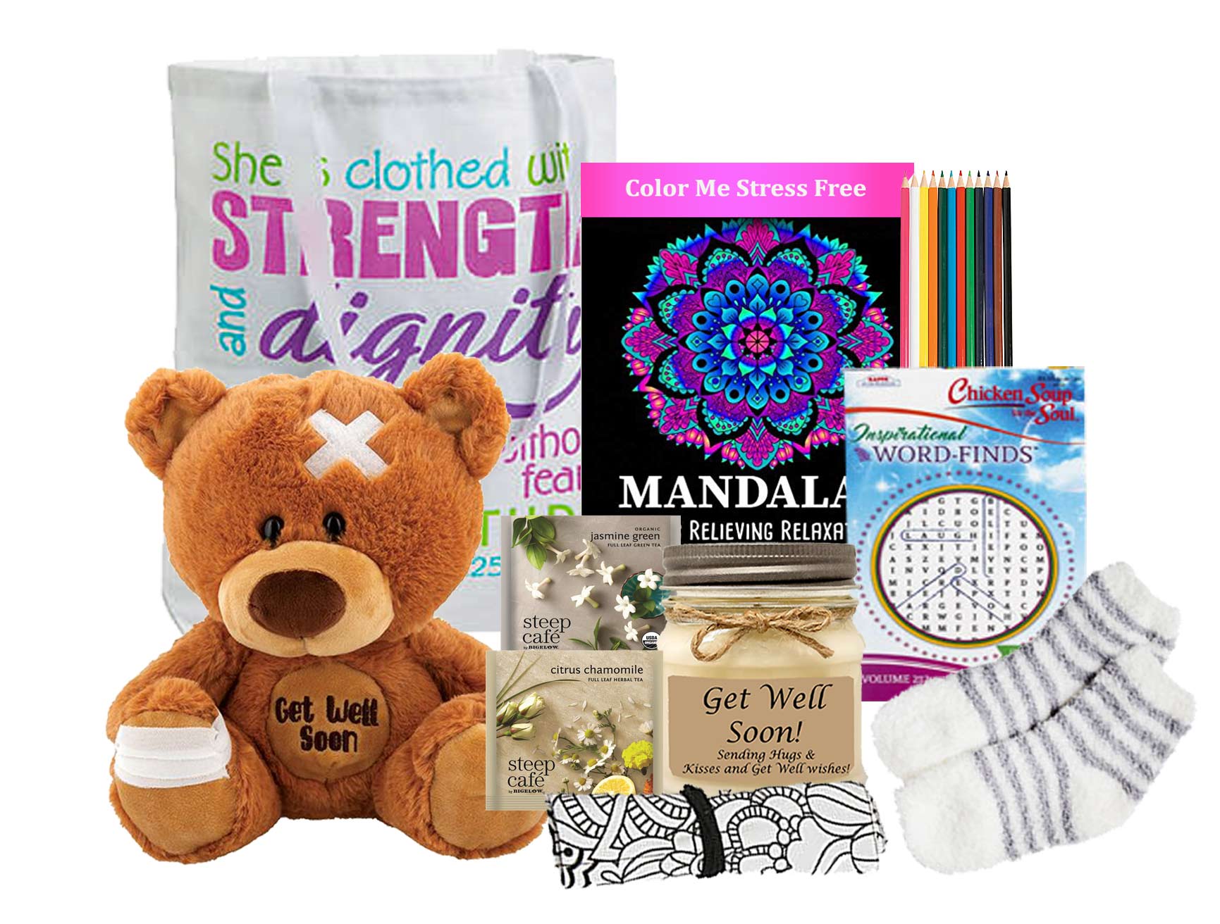 Ultimate Get Well Soon Gift Tote for Women