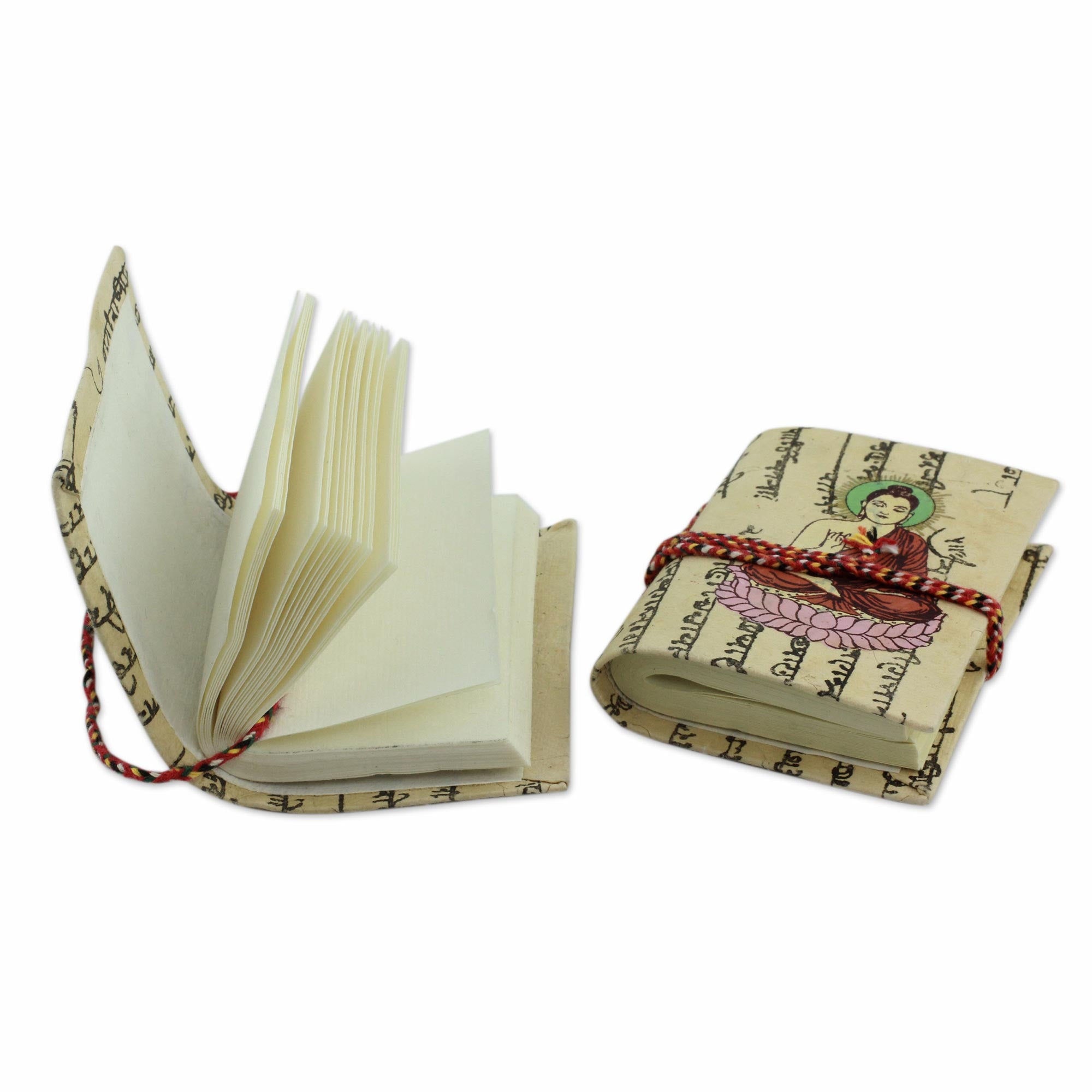 Premium Serenity Handmade Paper Journals - Set of 2