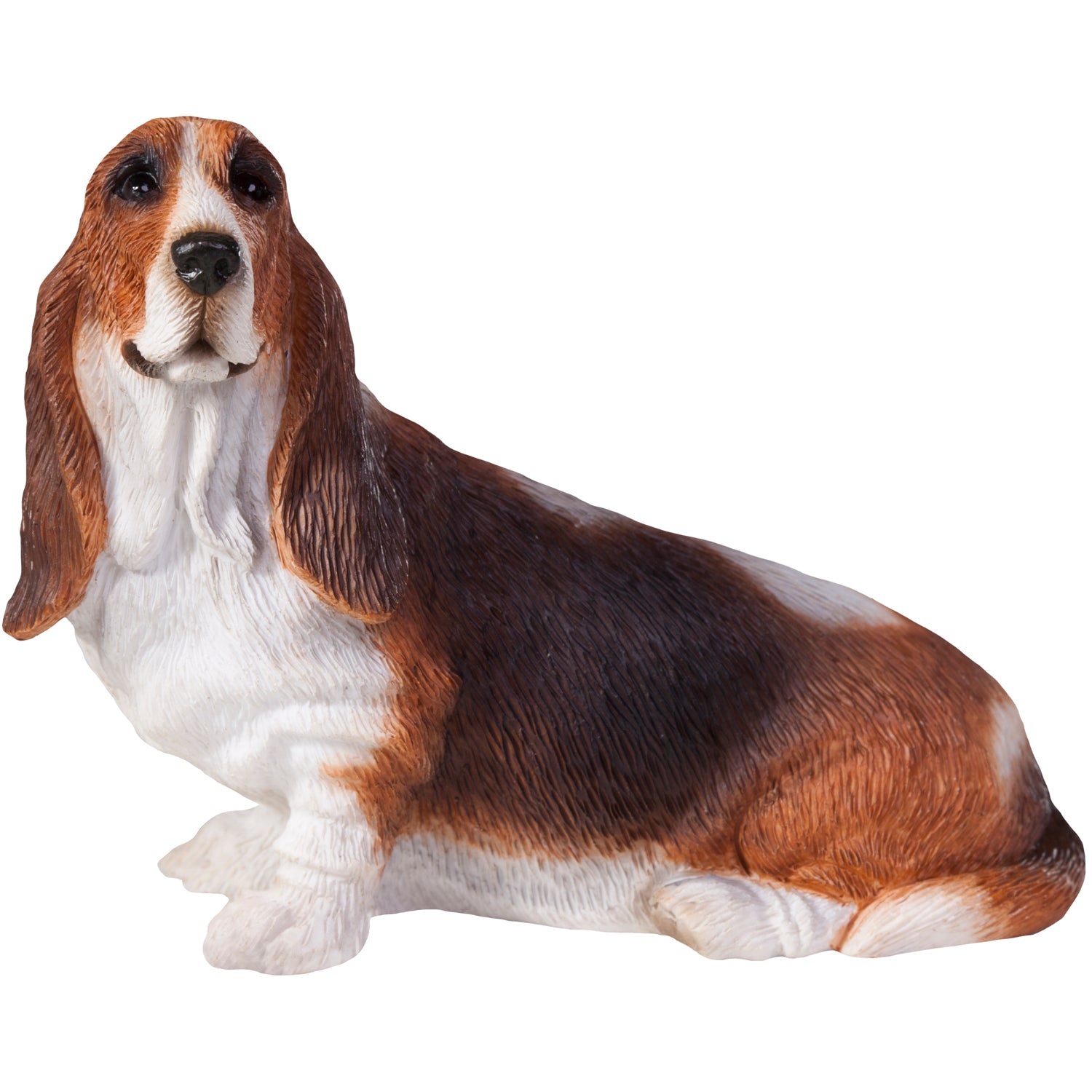 Premium Basset Hound Sculpture - Handcrafted Dog Lover's Gift