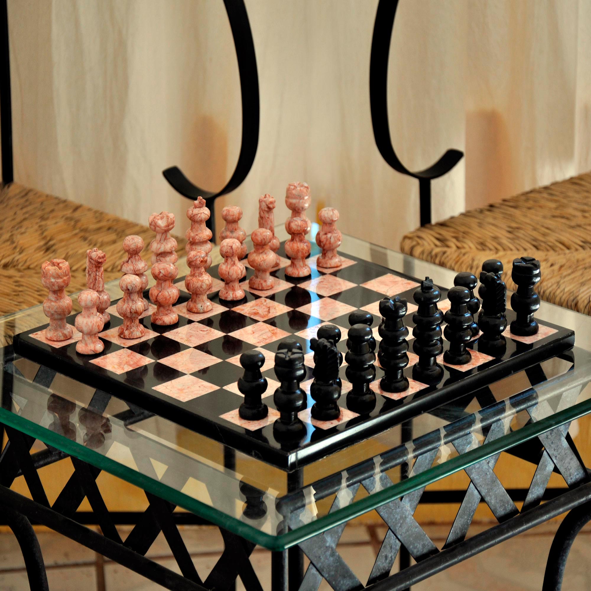 Premium Marble Chess Set - Ultimate Handcrafted Luxury Edition