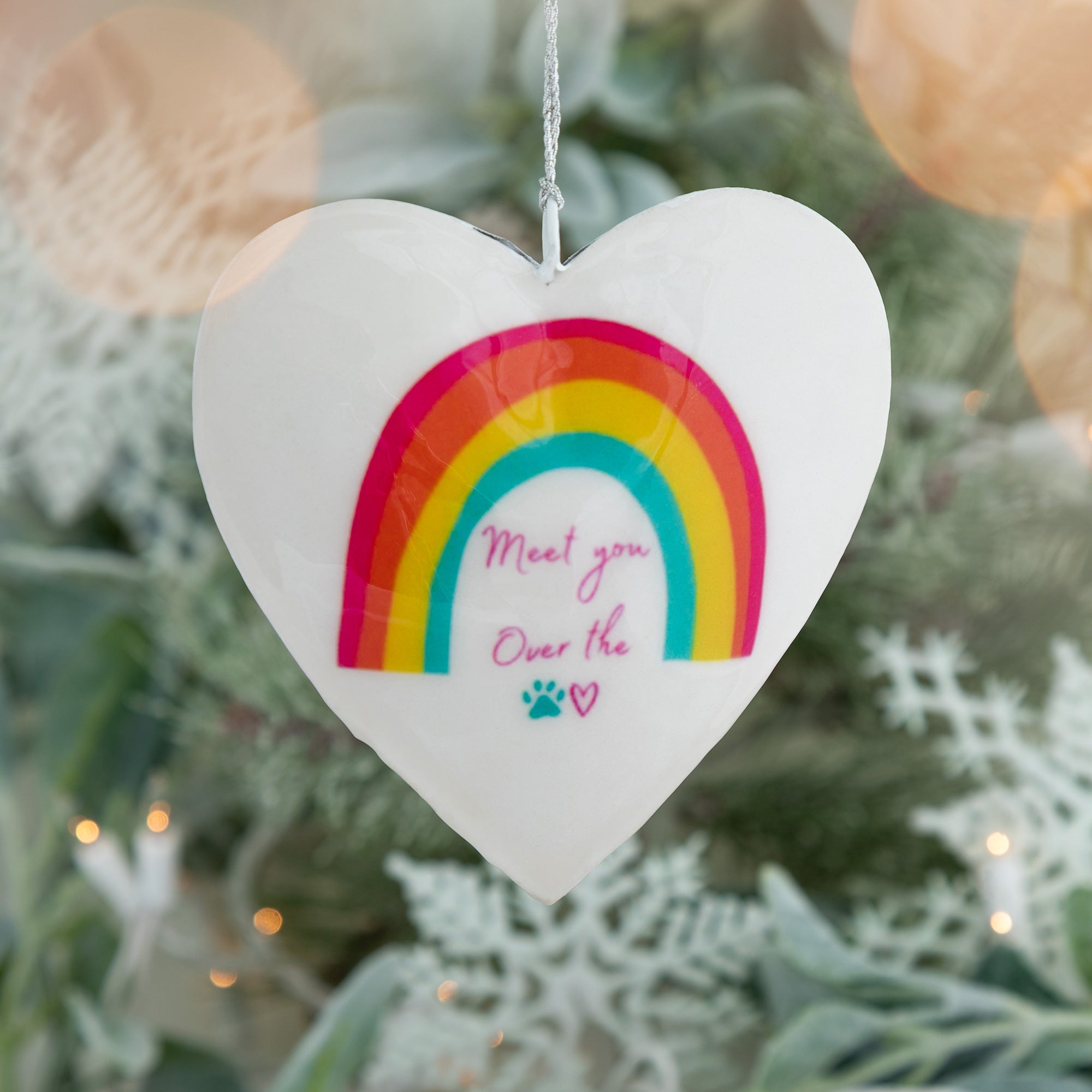 Premium Rainbow Bridge Memorial Ornament
