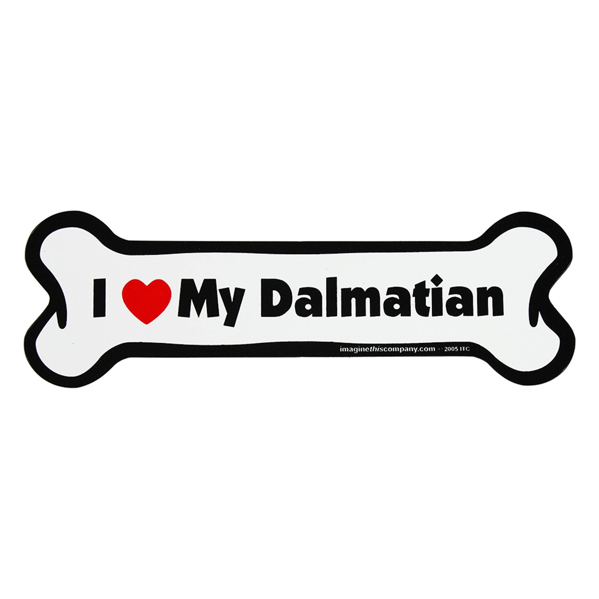Premium I Love My Dog Car Magnet: Breeds A - K | Ultimate Pet Lover's Accessory
