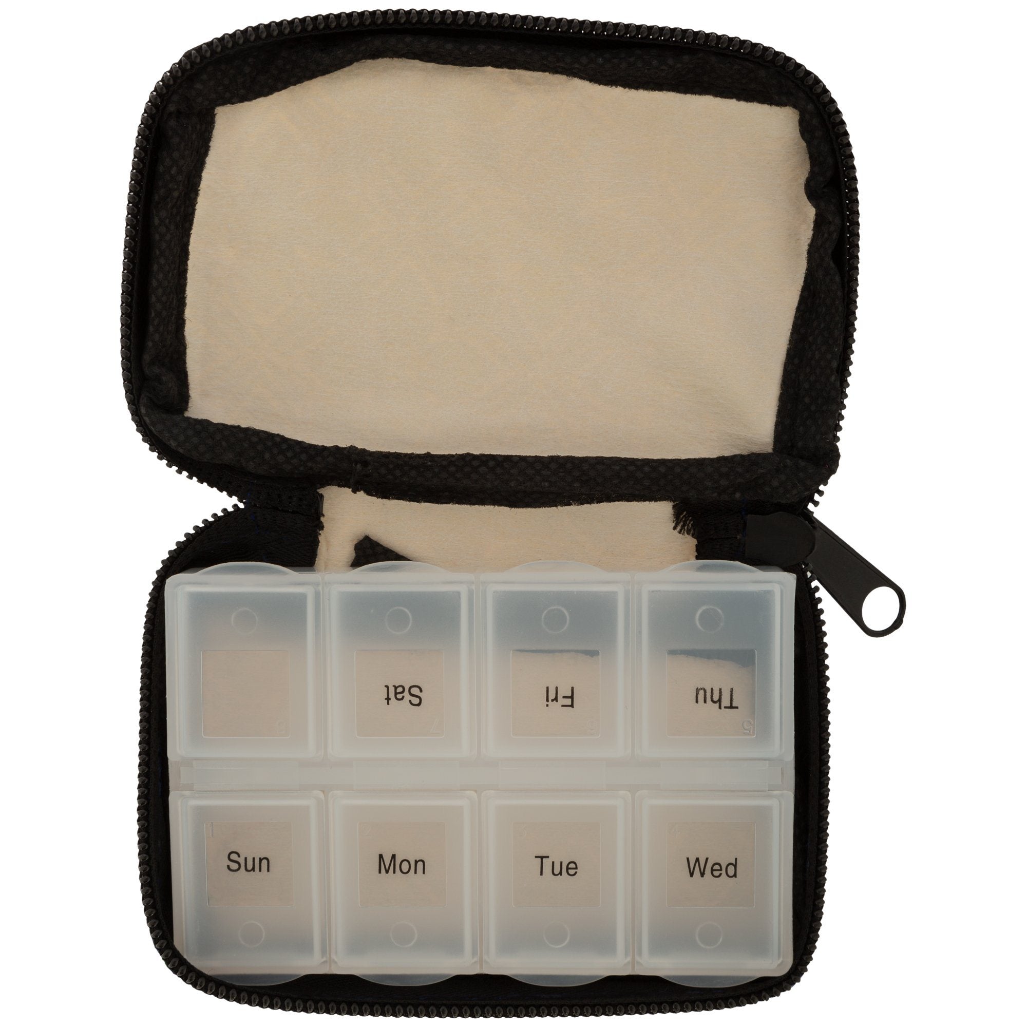 Premium Peacock Feather Pill Organizer - Ultimate Daily Dose Case