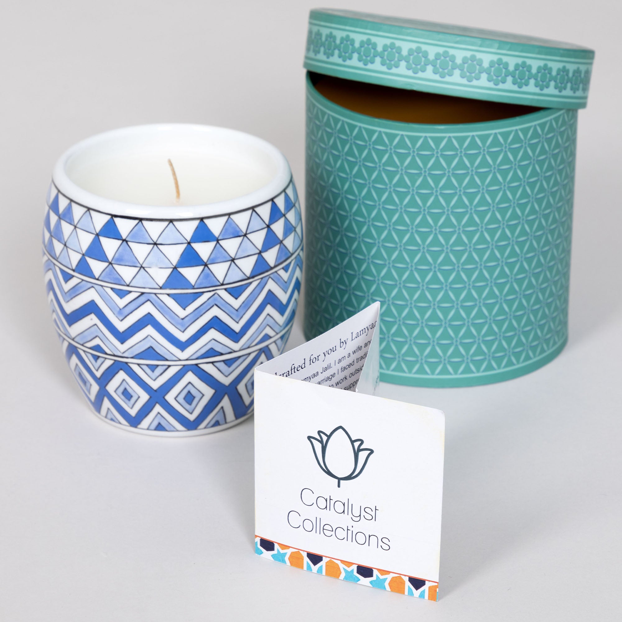 Premium Hand-Poured Ceramic Artisan Candle