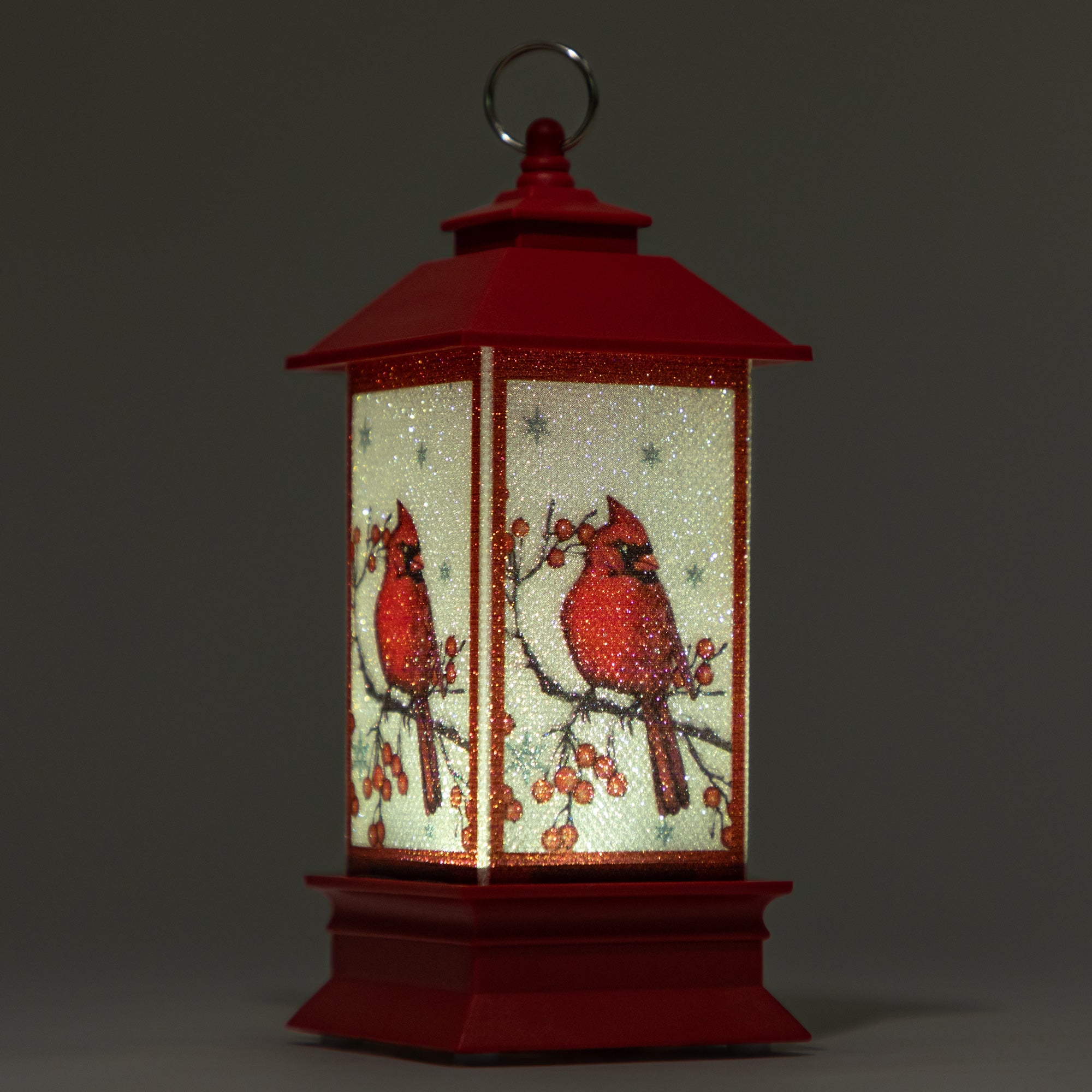 Premium Cardinal Lantern Ornament - Ultimate Holiday Glow