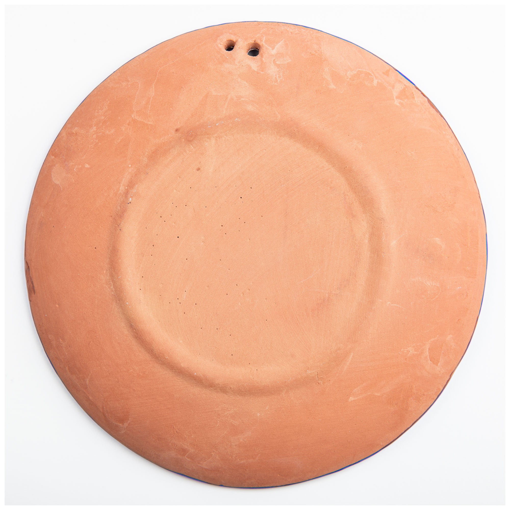Premium Handcrafted Paw Print Ceramic Plate - Unique Decorative Wall Art