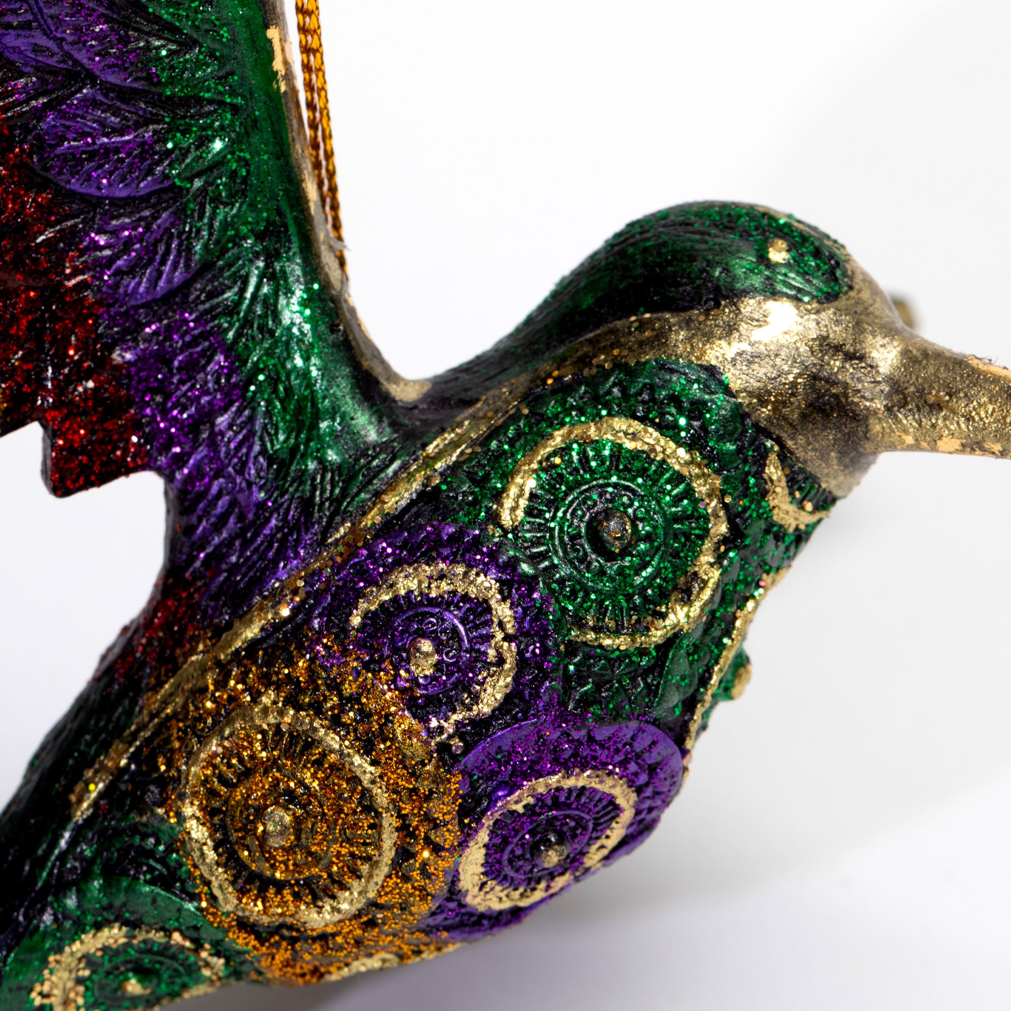 Premium Handmade Hummingbird Ornament - Fair Trade, Vibrant Colors