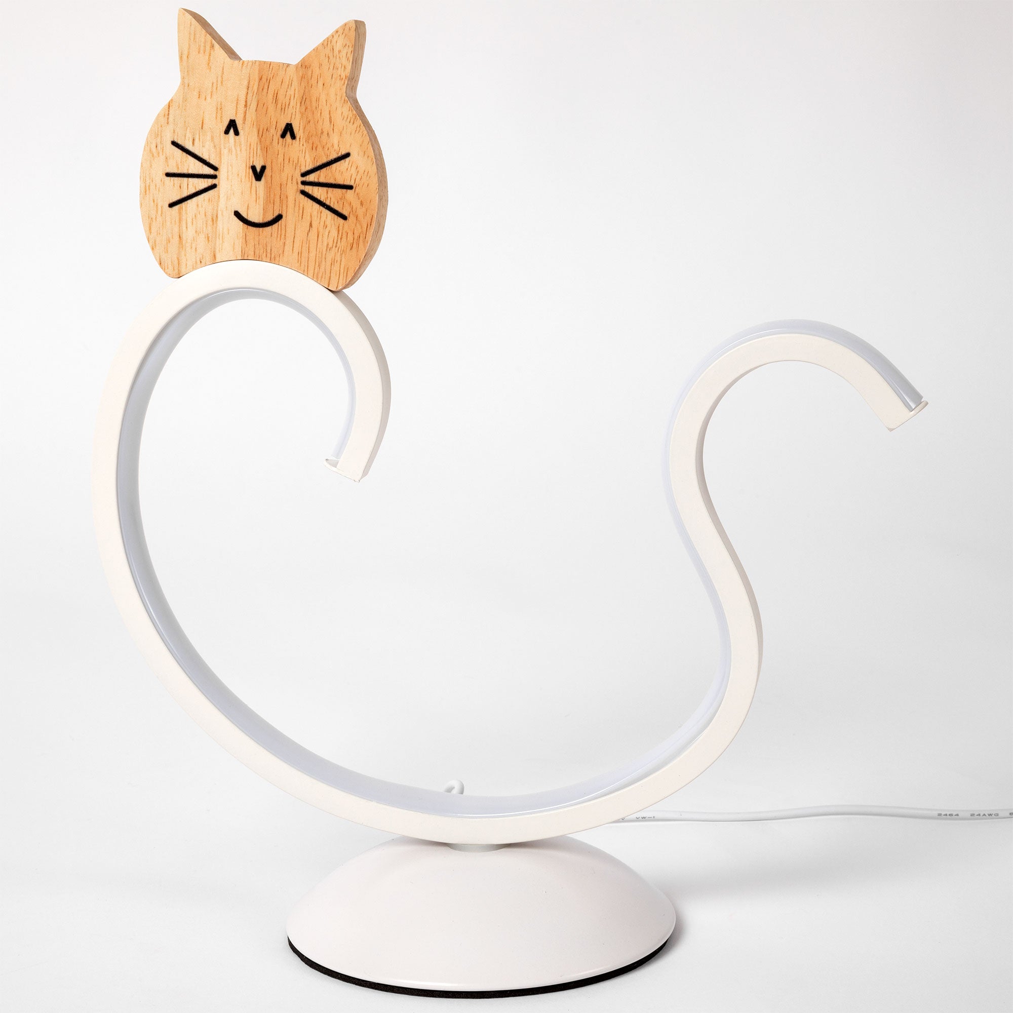 Premium Curvy Kitty Table Lamp - Ultimate Mood Lighting