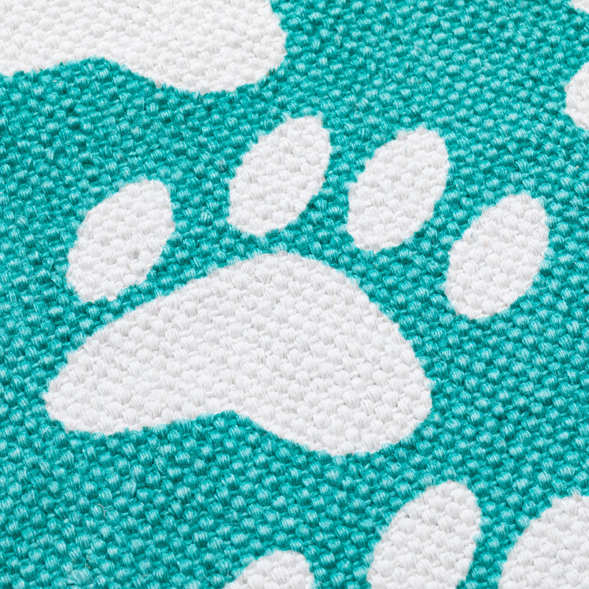 Premium Paw Print Cotton Rug - Ultimate Home Comfort