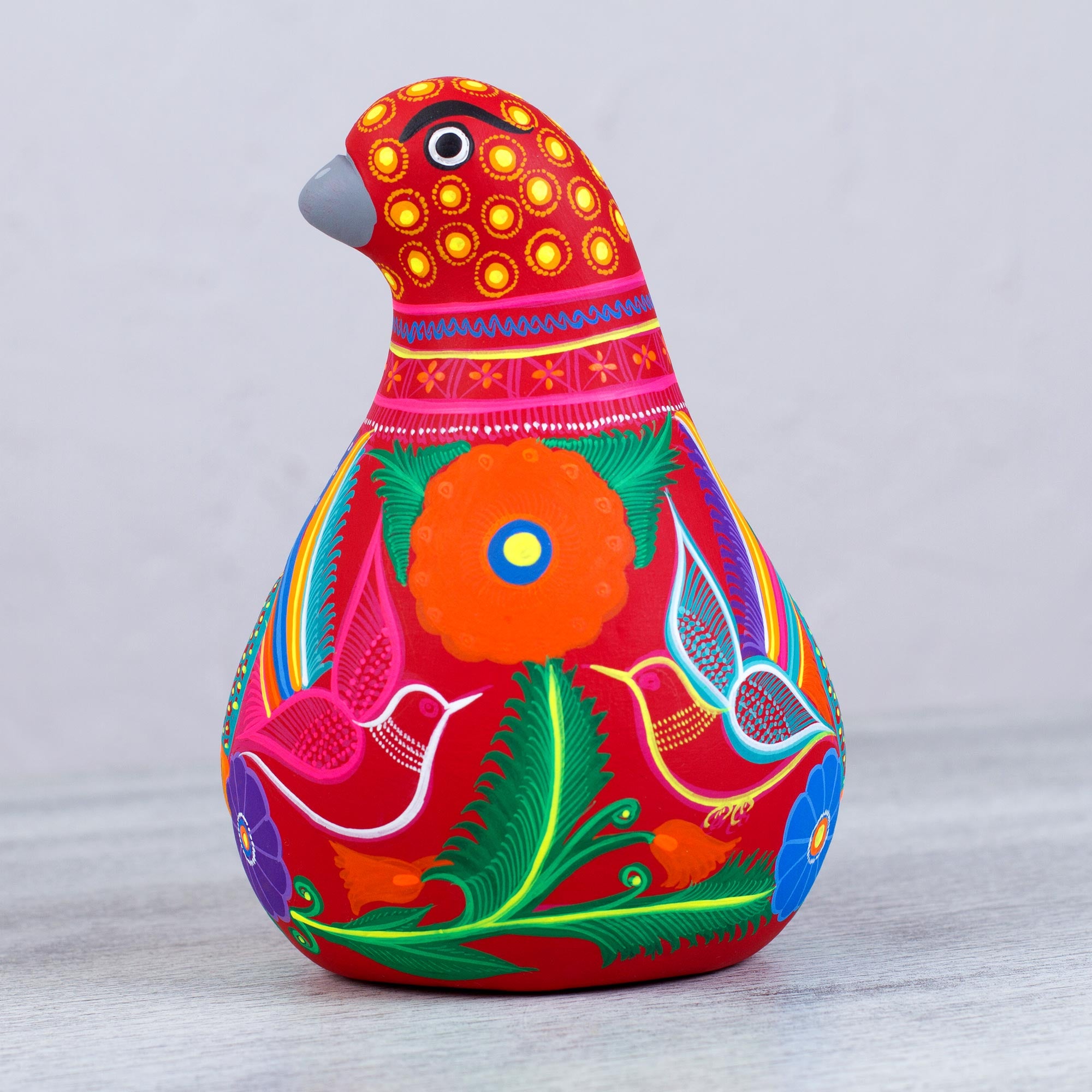 Premium Handcrafted Ceramic Dove Sculpture – Authentic Mexican Artistry