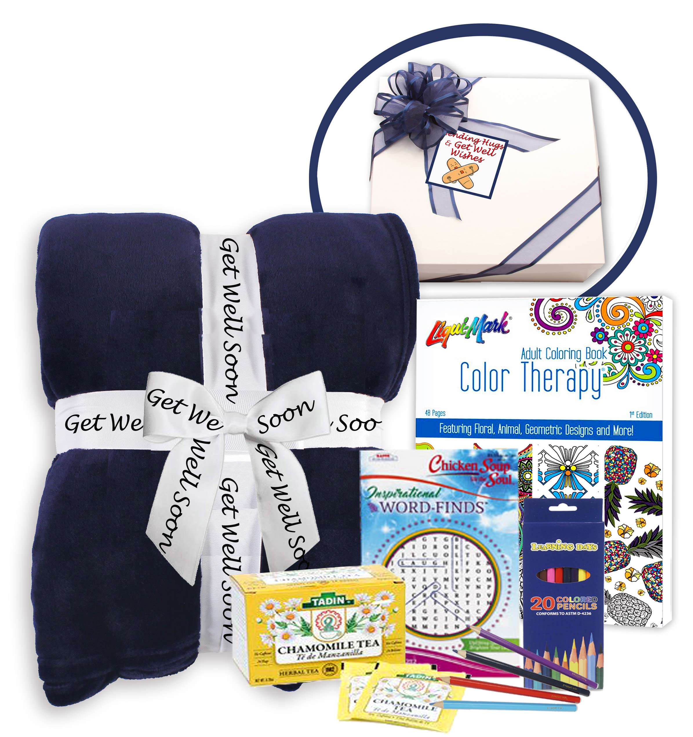 Premium Get Well Soon Gift Basket - Ultimate Comfort & Thoughtfulness