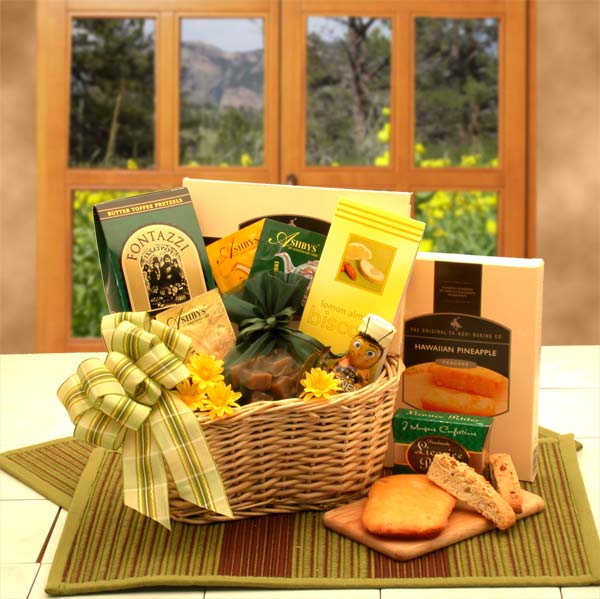 Premium Spring Bliss Gift Basket - Ultimate Tea & Treats Collection
