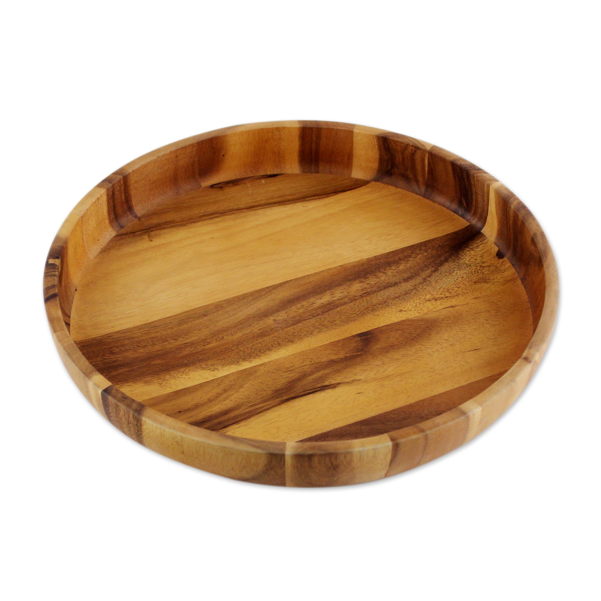 Premium Artisan-Crafted Raintree Wood Serving Bowl - Eco-Friendly & Handmade in Thailand