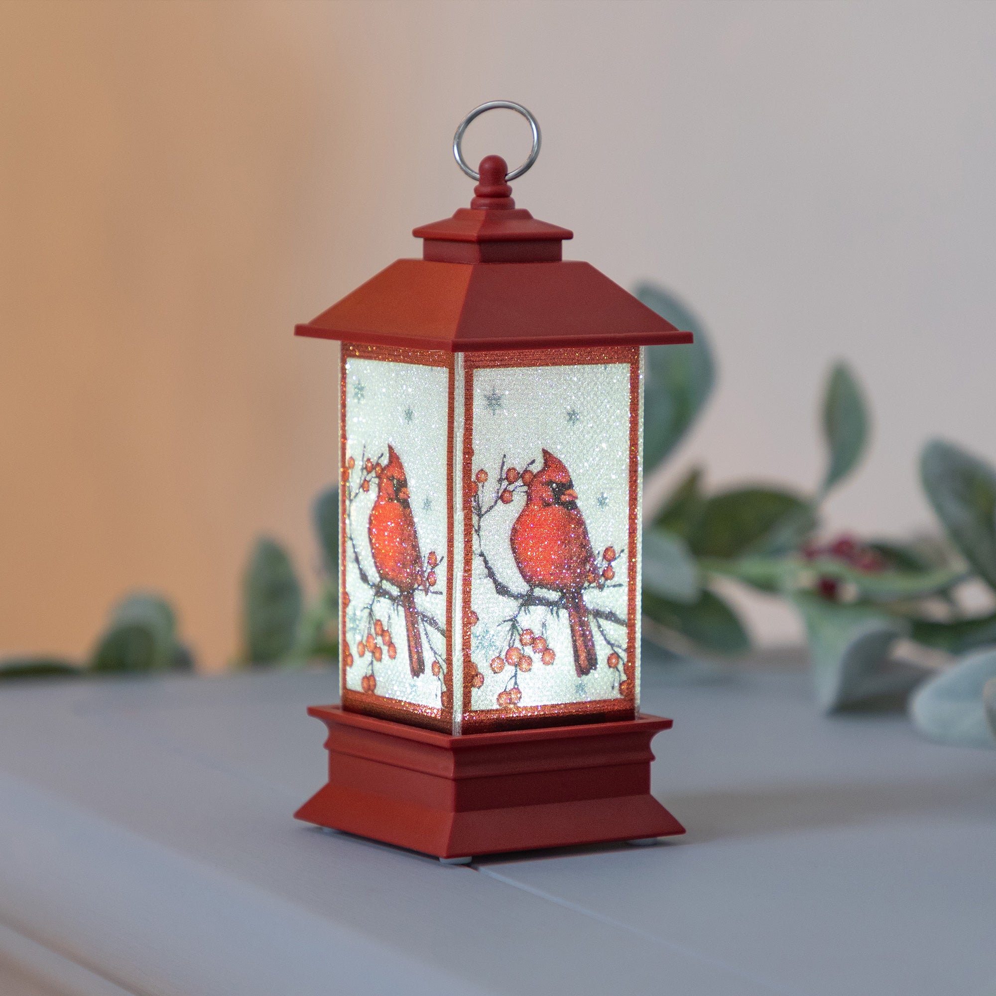 Premium Cardinal Lantern Ornament - Ultimate Holiday Glow