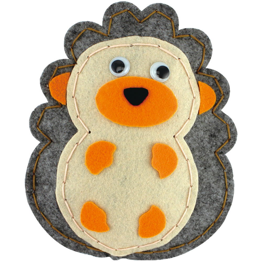 Premium Felt Hedgehog Craft Kit - Ultimate DIY Fun