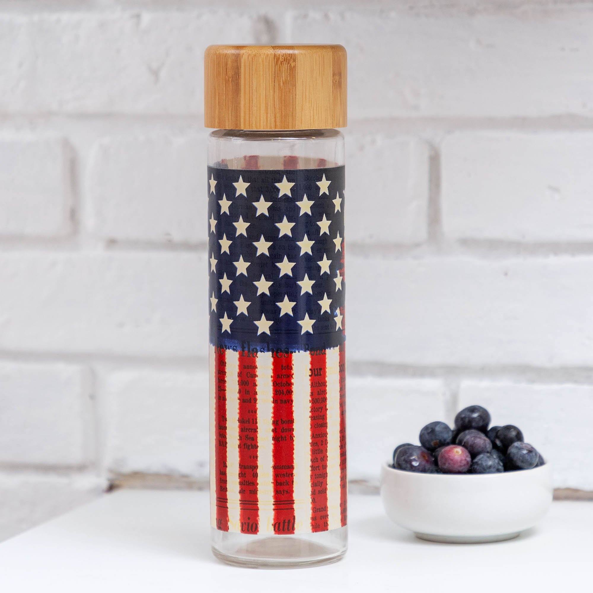 Premium Liberty Glass Tumbler - Eco-Friendly Hydration Upgrade