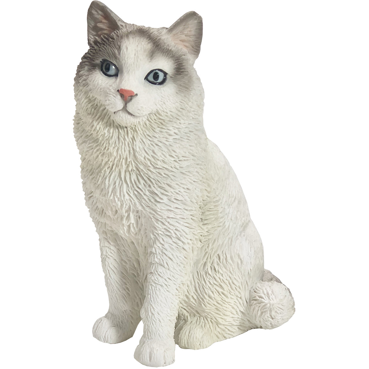 Premium Ragdoll Cat Sculpture - Handcrafted Artistry