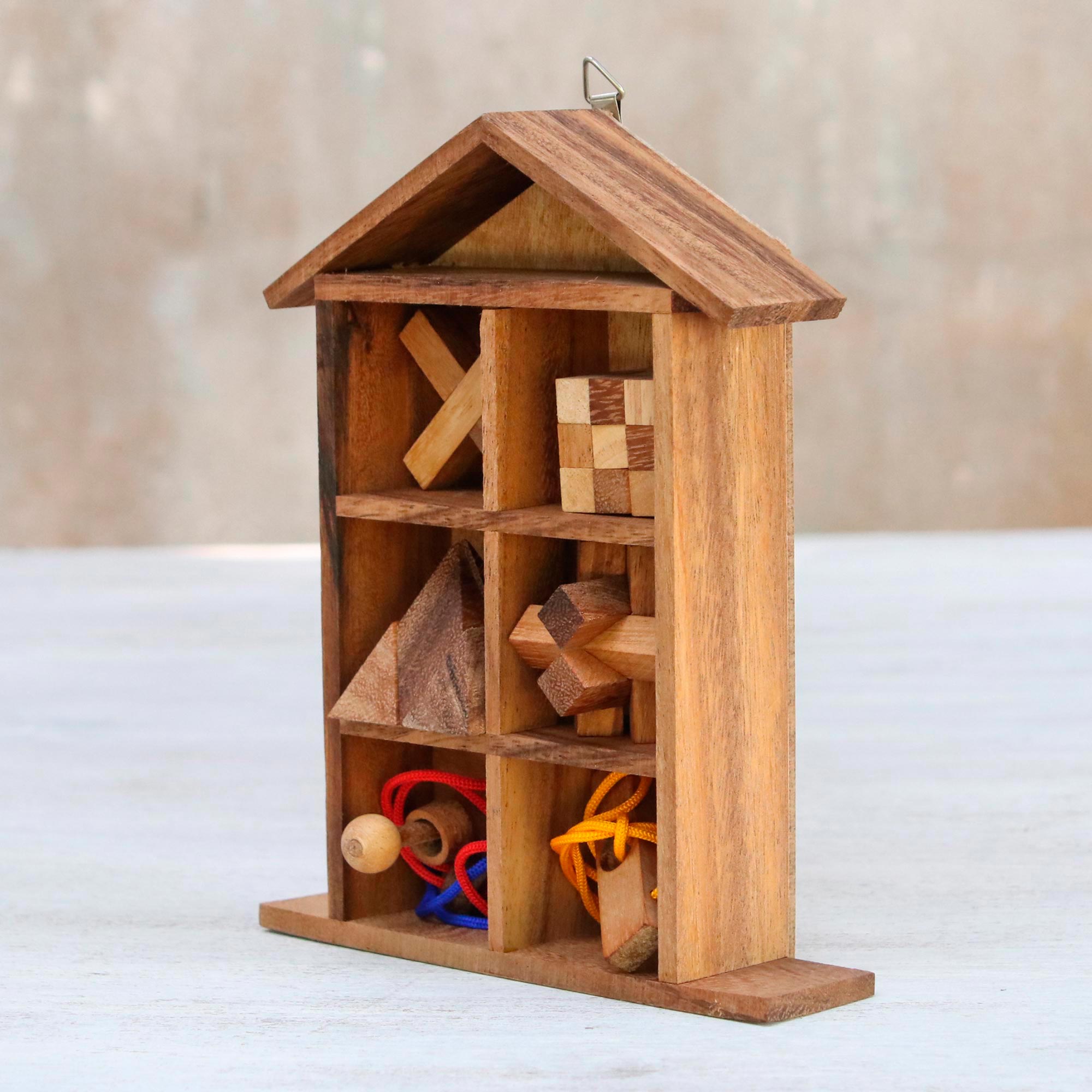 Ultimate Thai Raintree Wood Puzzle Set – Premium Handcrafted Home Entertainment