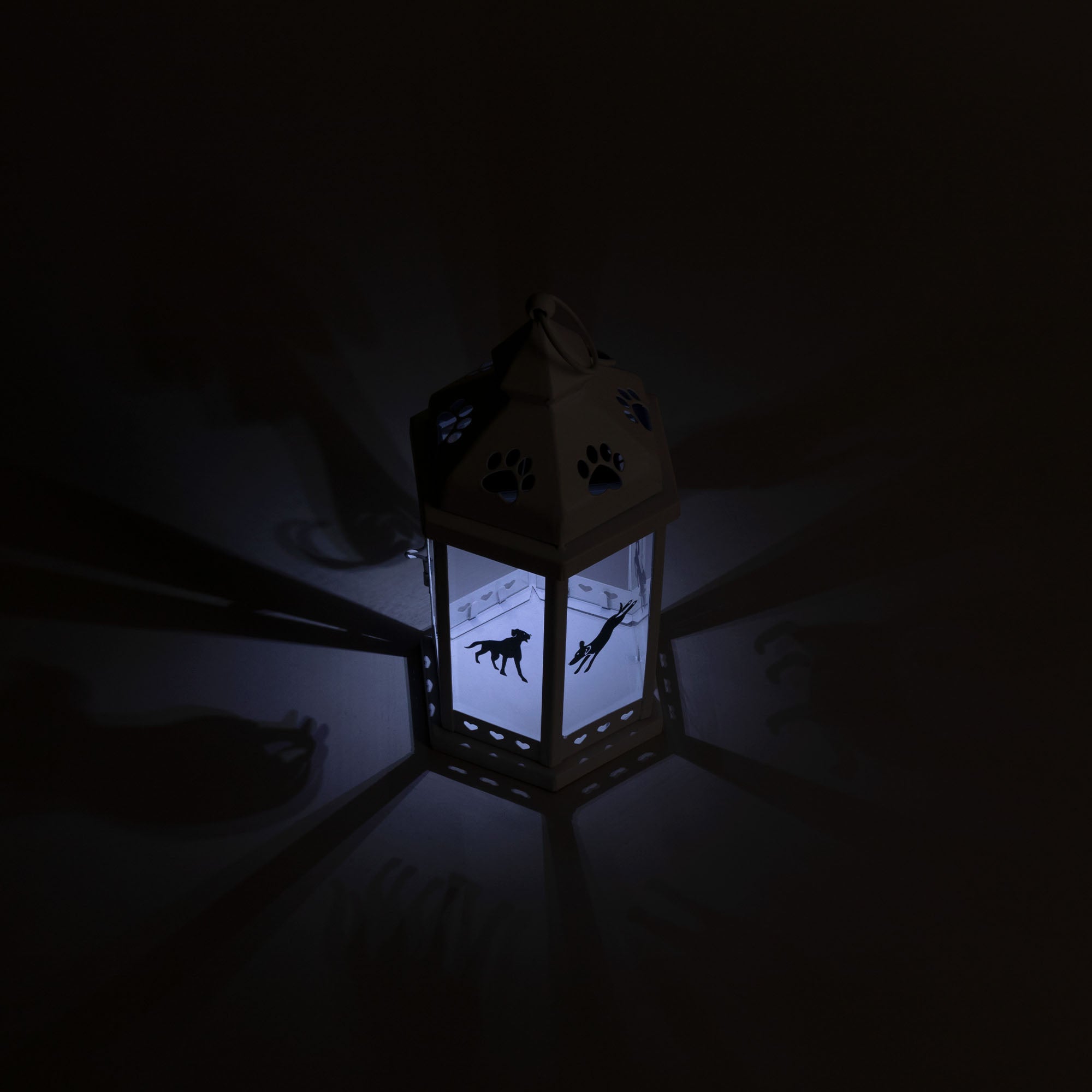 Premium Solar Pet Silhouette Lantern - Ultimate Outdoor Decor
