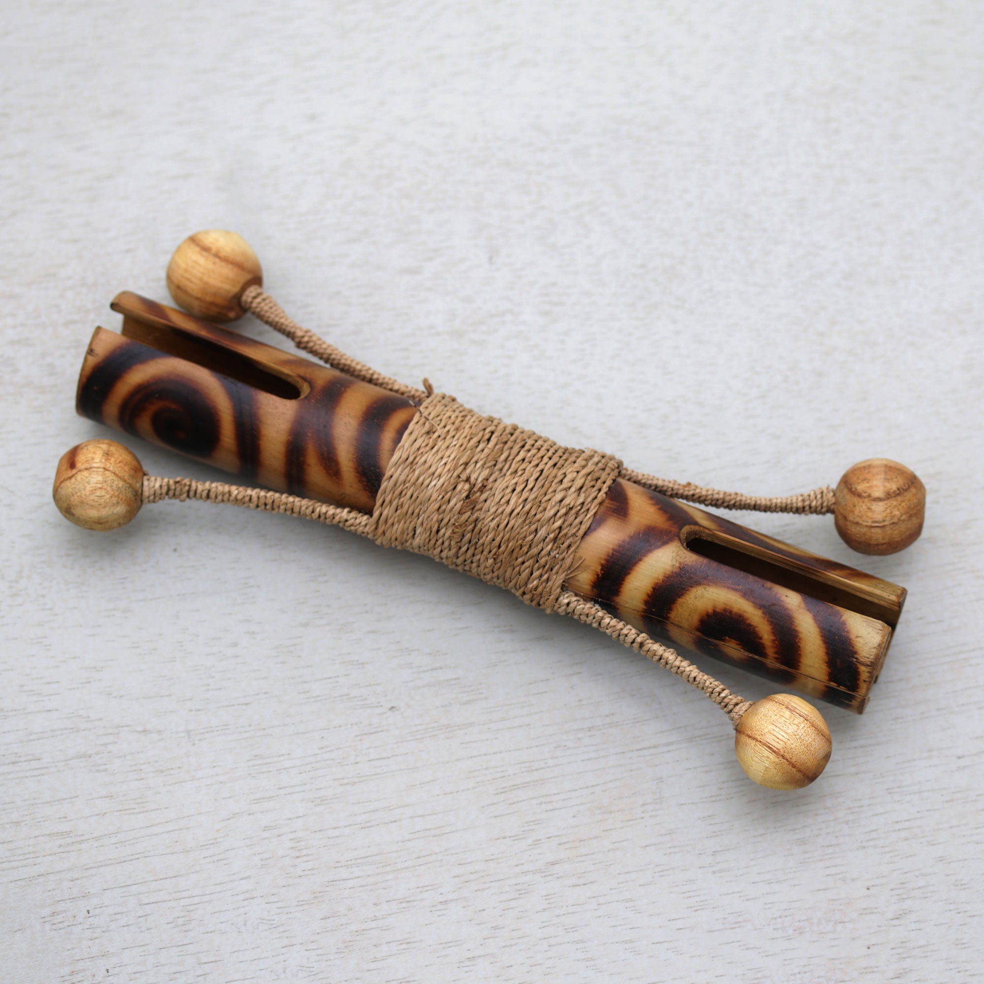 Premium Handmade Bamboo Percussion Instrument - Homeward Melody