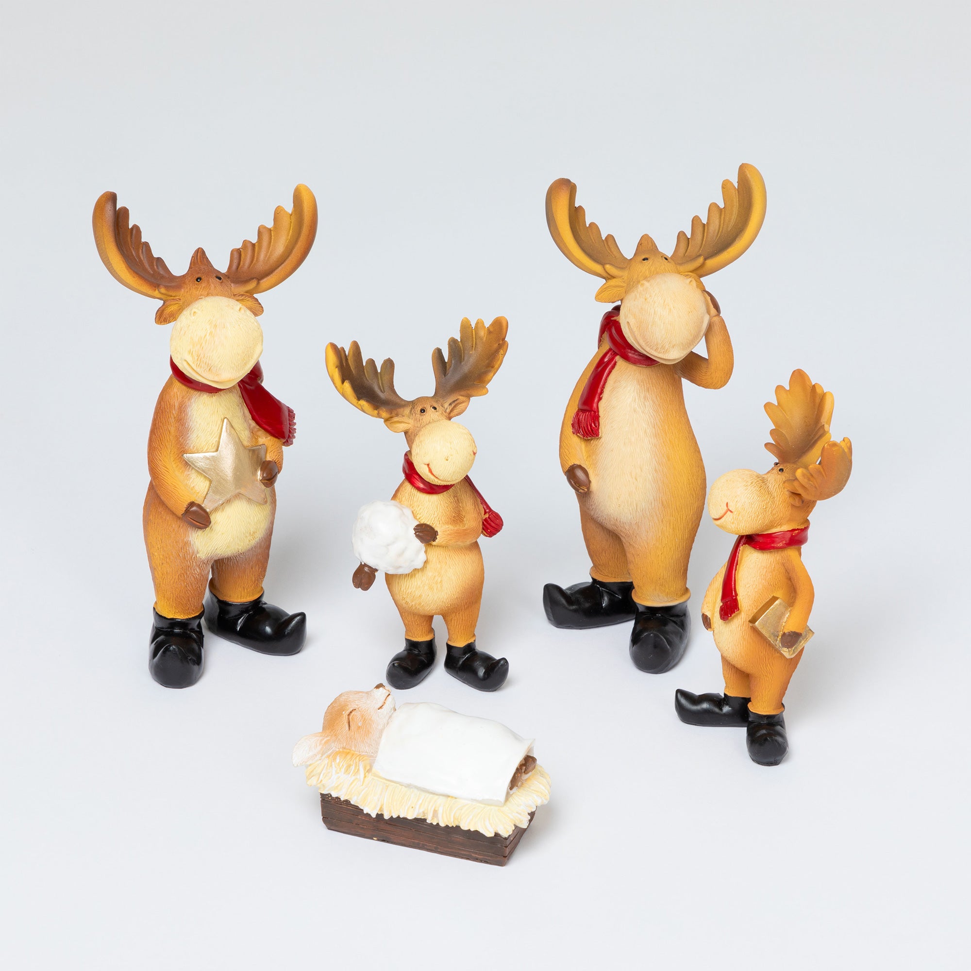Ultimate Animal Nativity Set - Premium Resin Craft